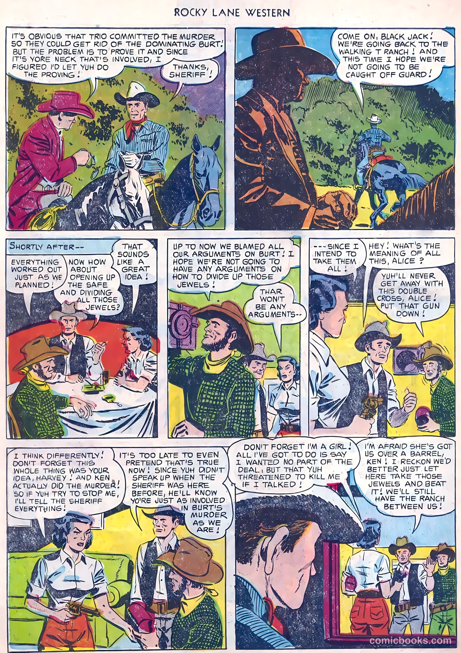 Rocky Lane Western #45 — page 19 of 37