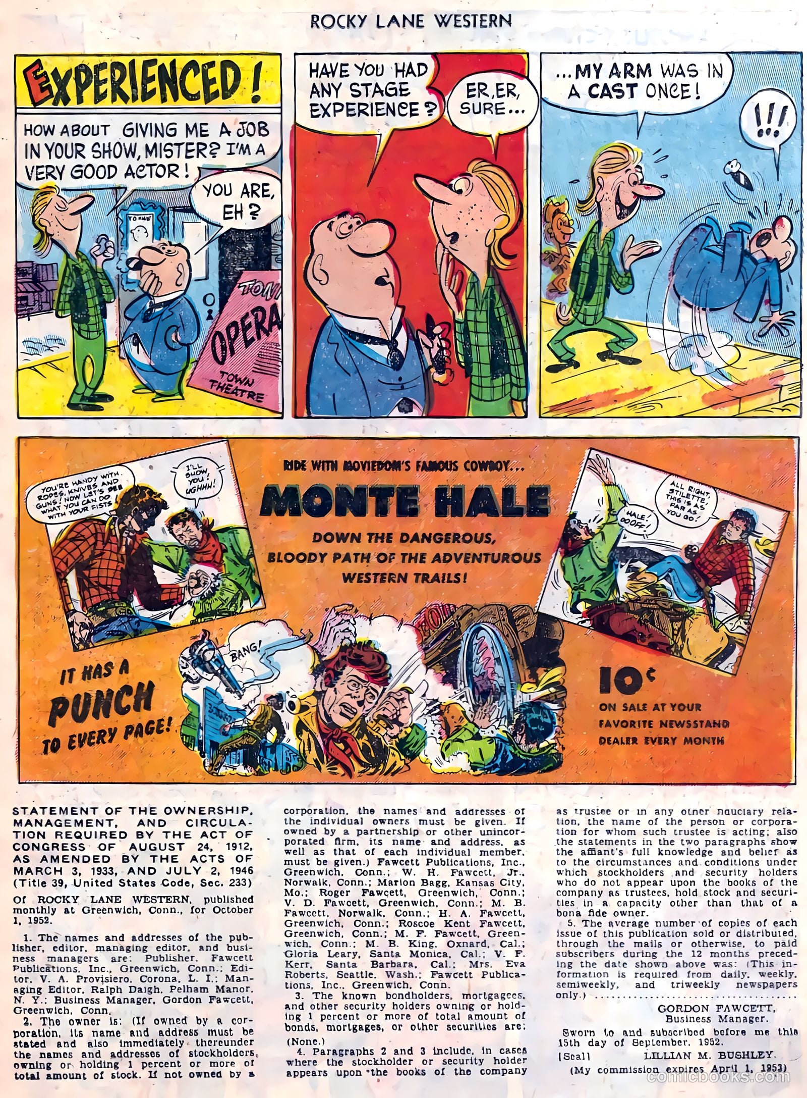 Rocky Lane Western #45 — page 24 of 37