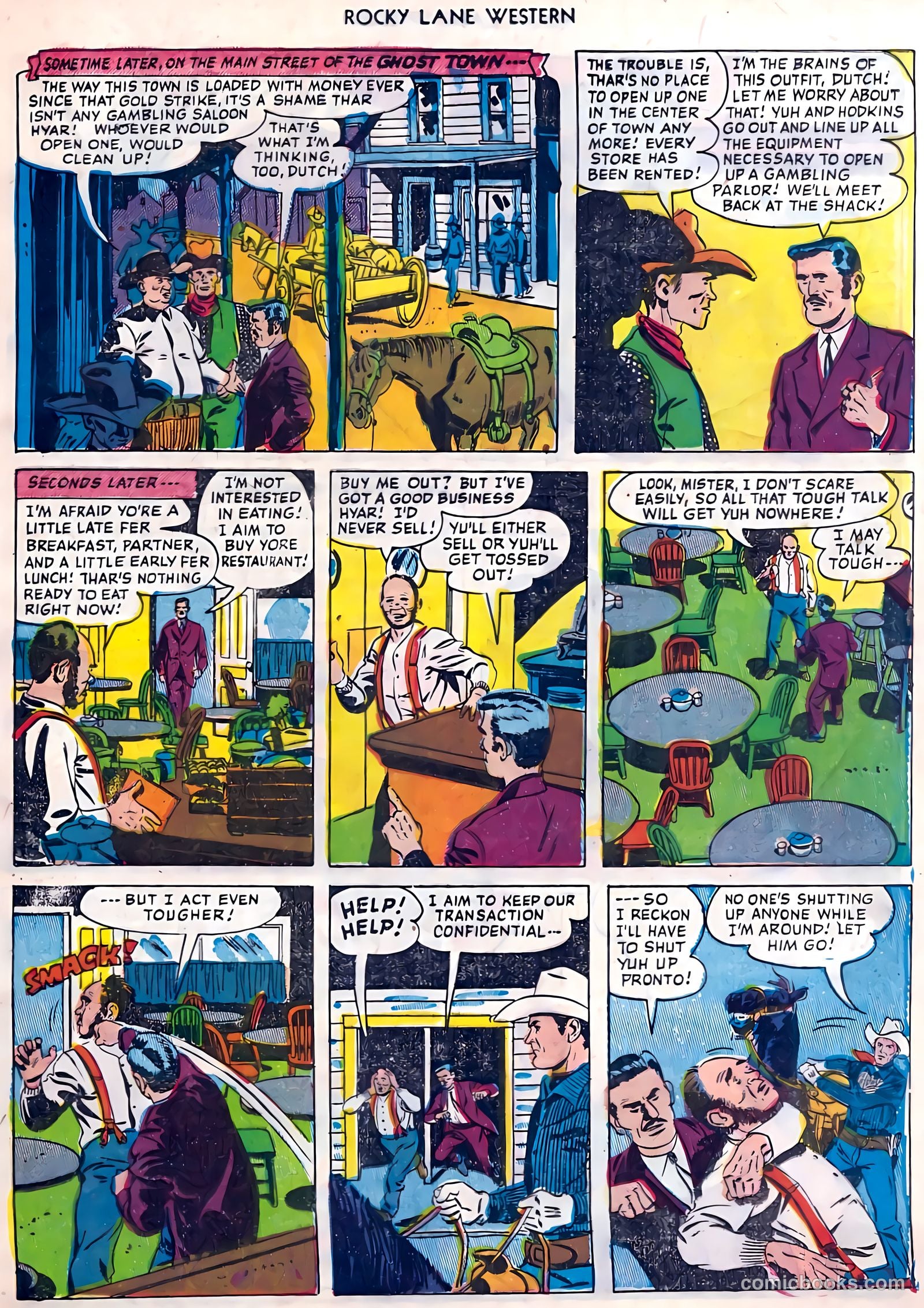 Rocky Lane Western #45 — page 26 of 37