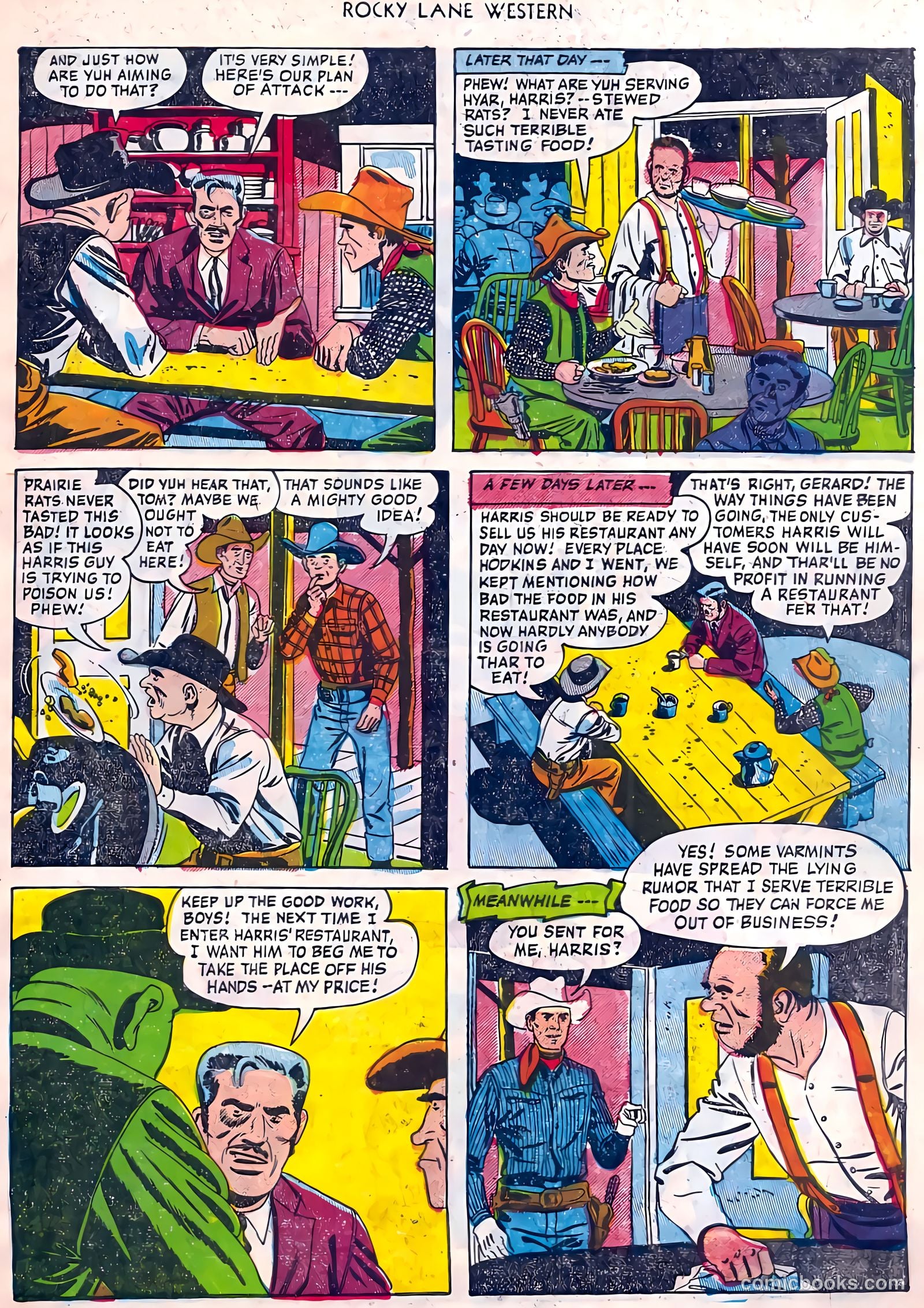 Rocky Lane Western #45 — page 28 of 37