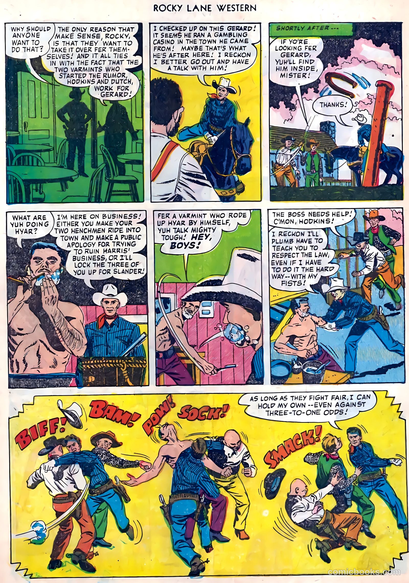 Rocky Lane Western #45 — page 29 of 37