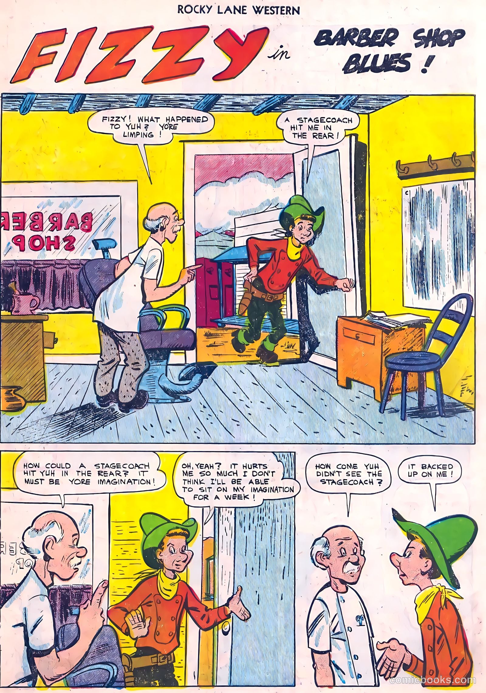 Rocky Lane Western #45 — page 32 of 37