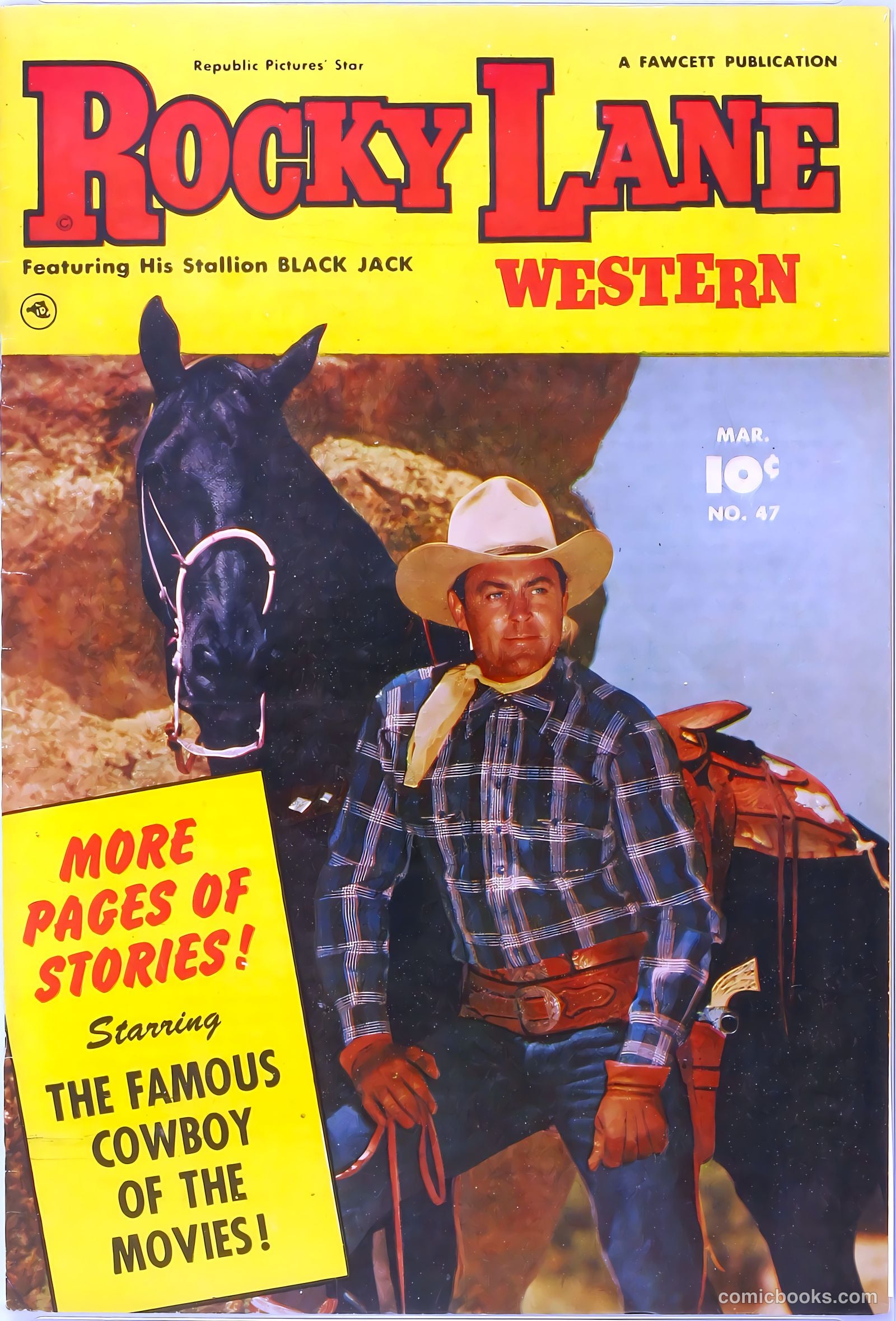 Rocky Lane Western #47 — page 1 of 36