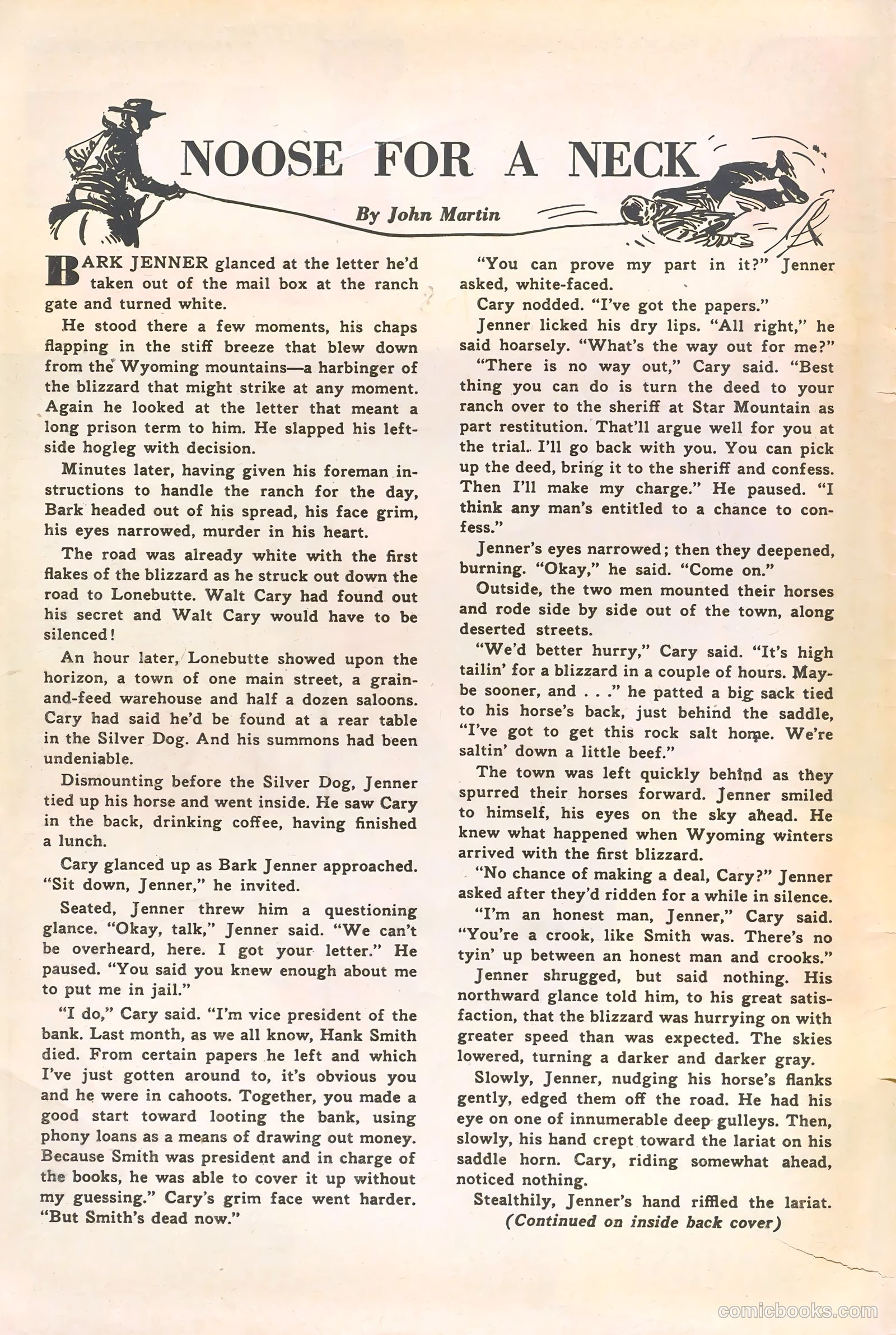Rocky Lane Western #47 — page 2 of 36