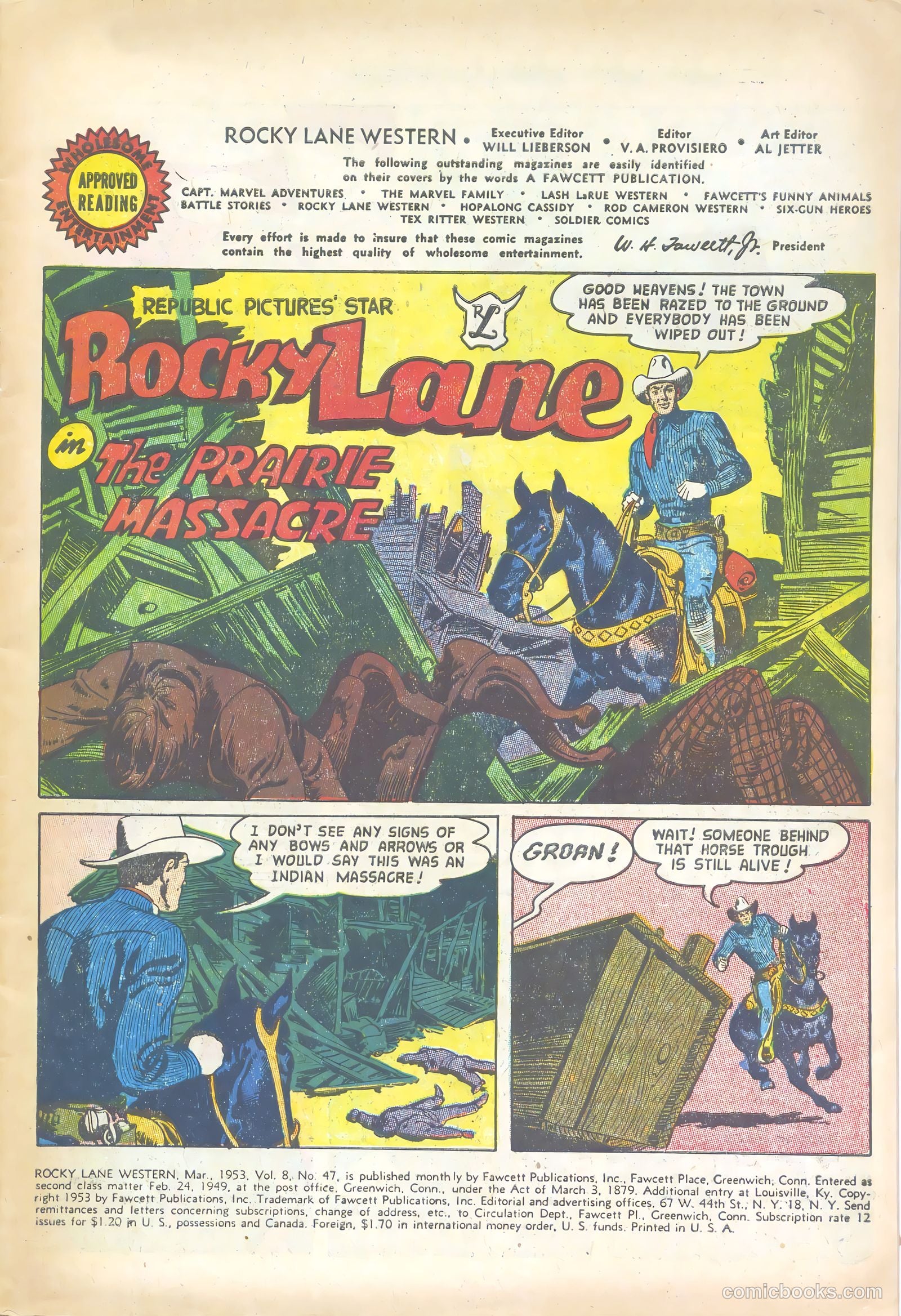 Rocky Lane Western #47 — page 3 of 36