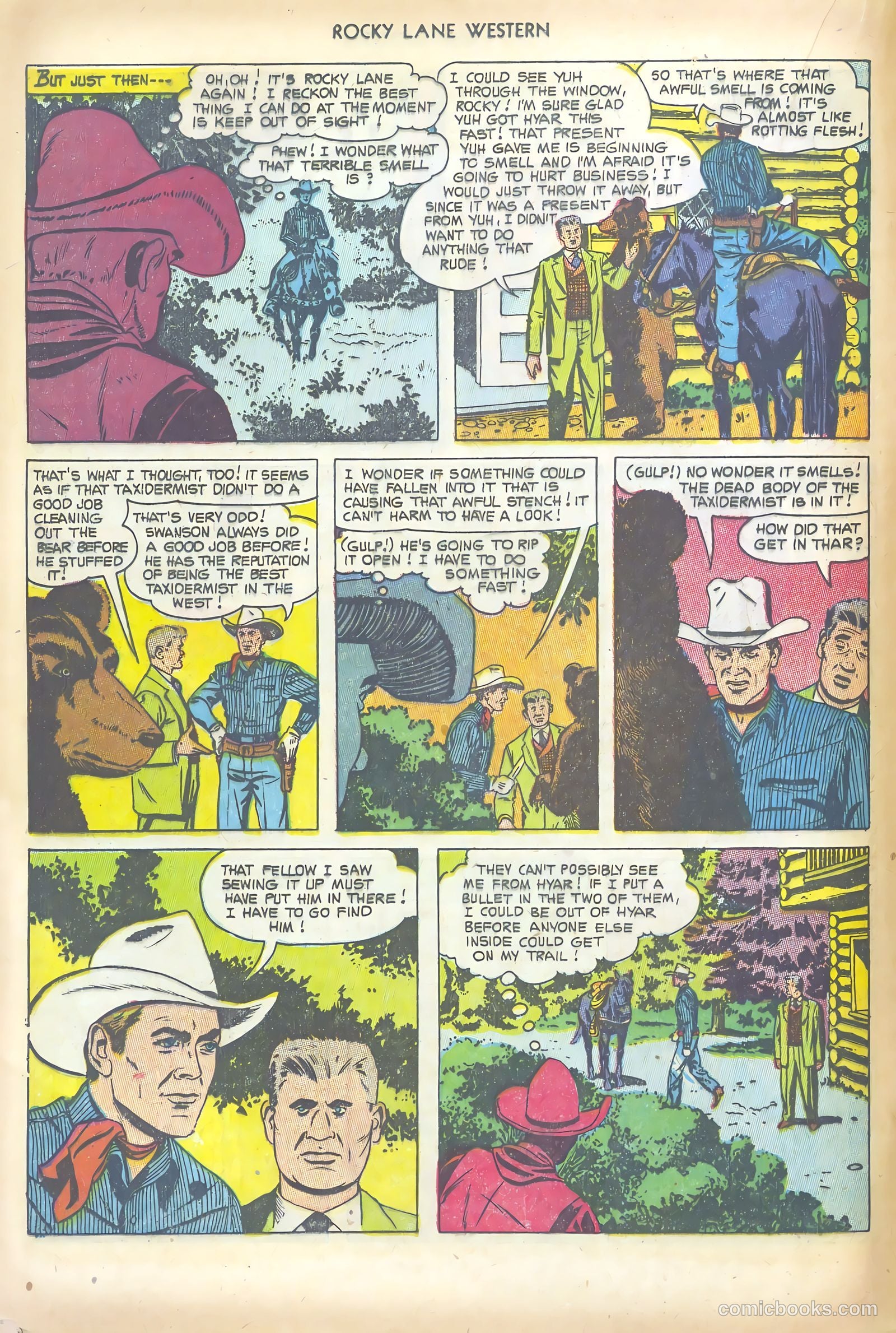 Rocky Lane Western #47 — page 16 of 36