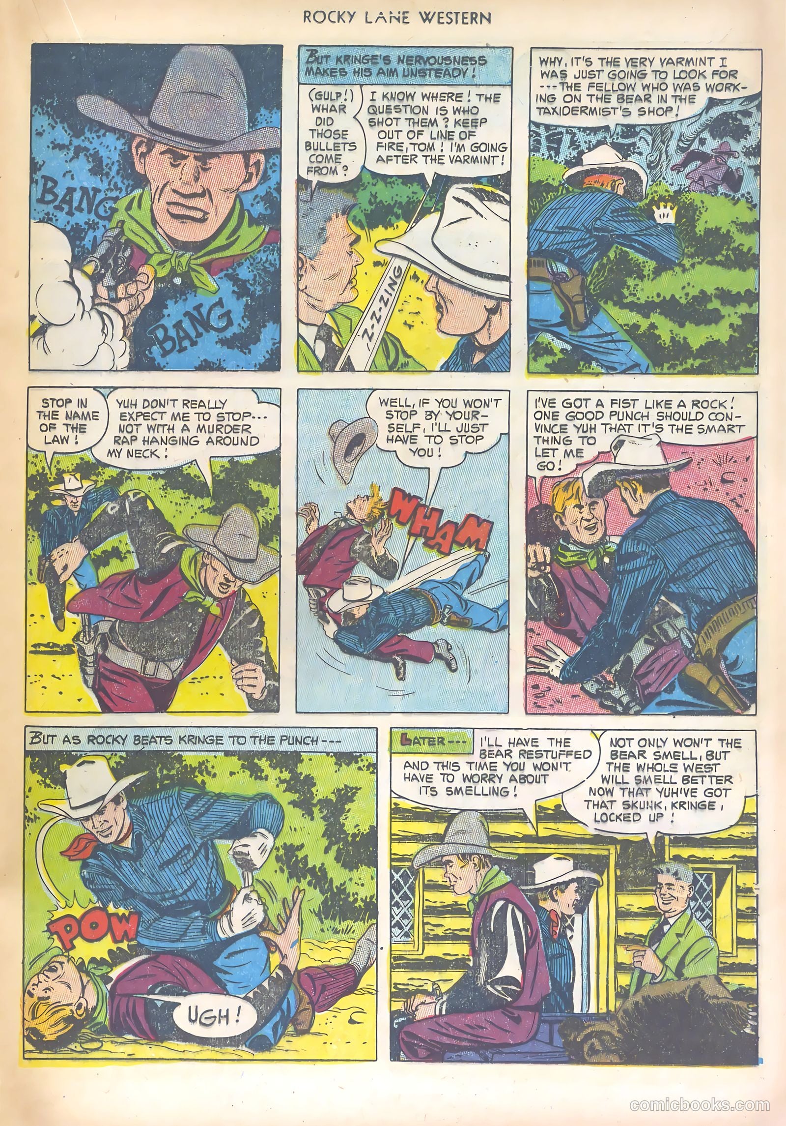 Rocky Lane Western #47 — page 17 of 36