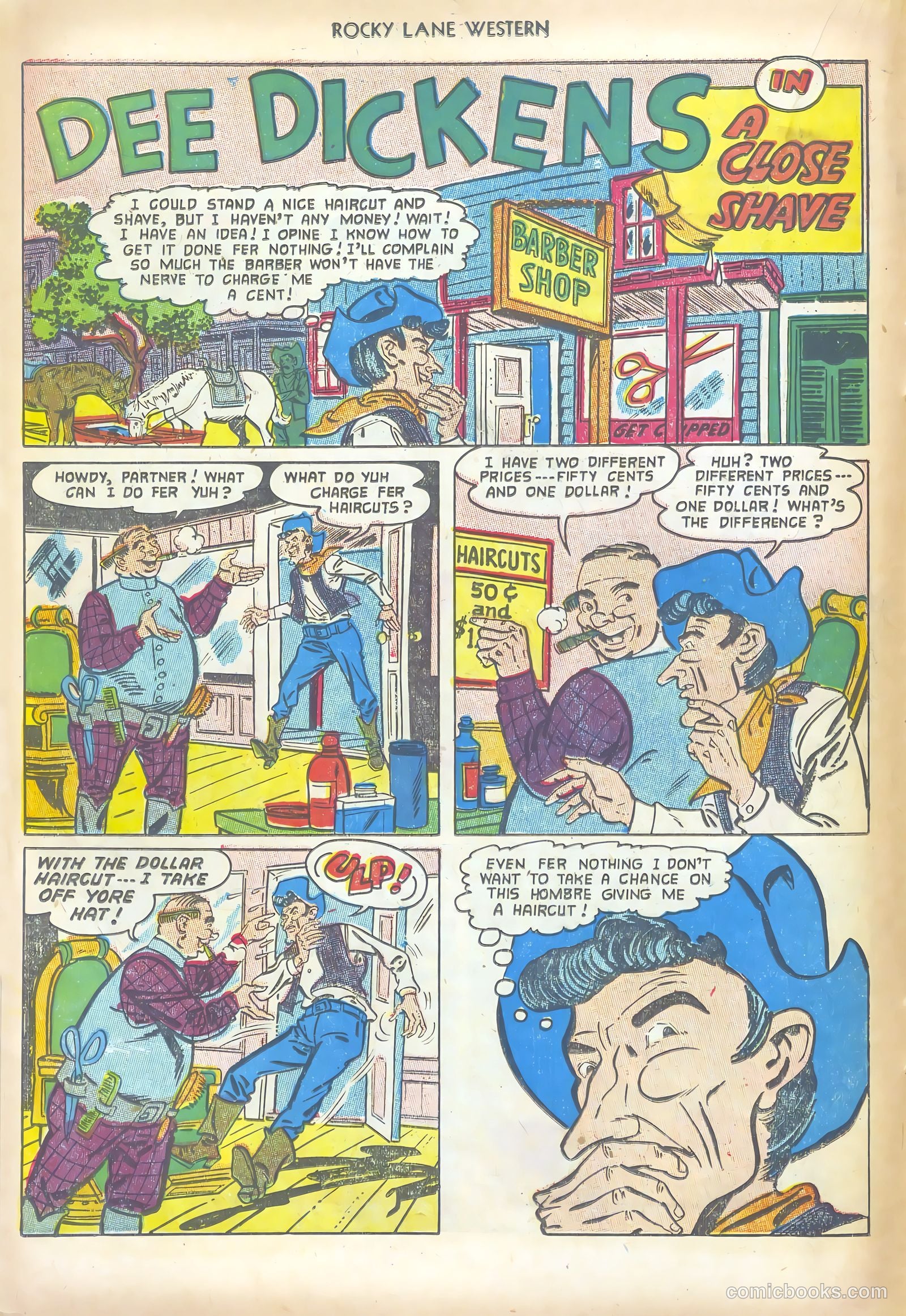Rocky Lane Western #47 — page 18 of 36