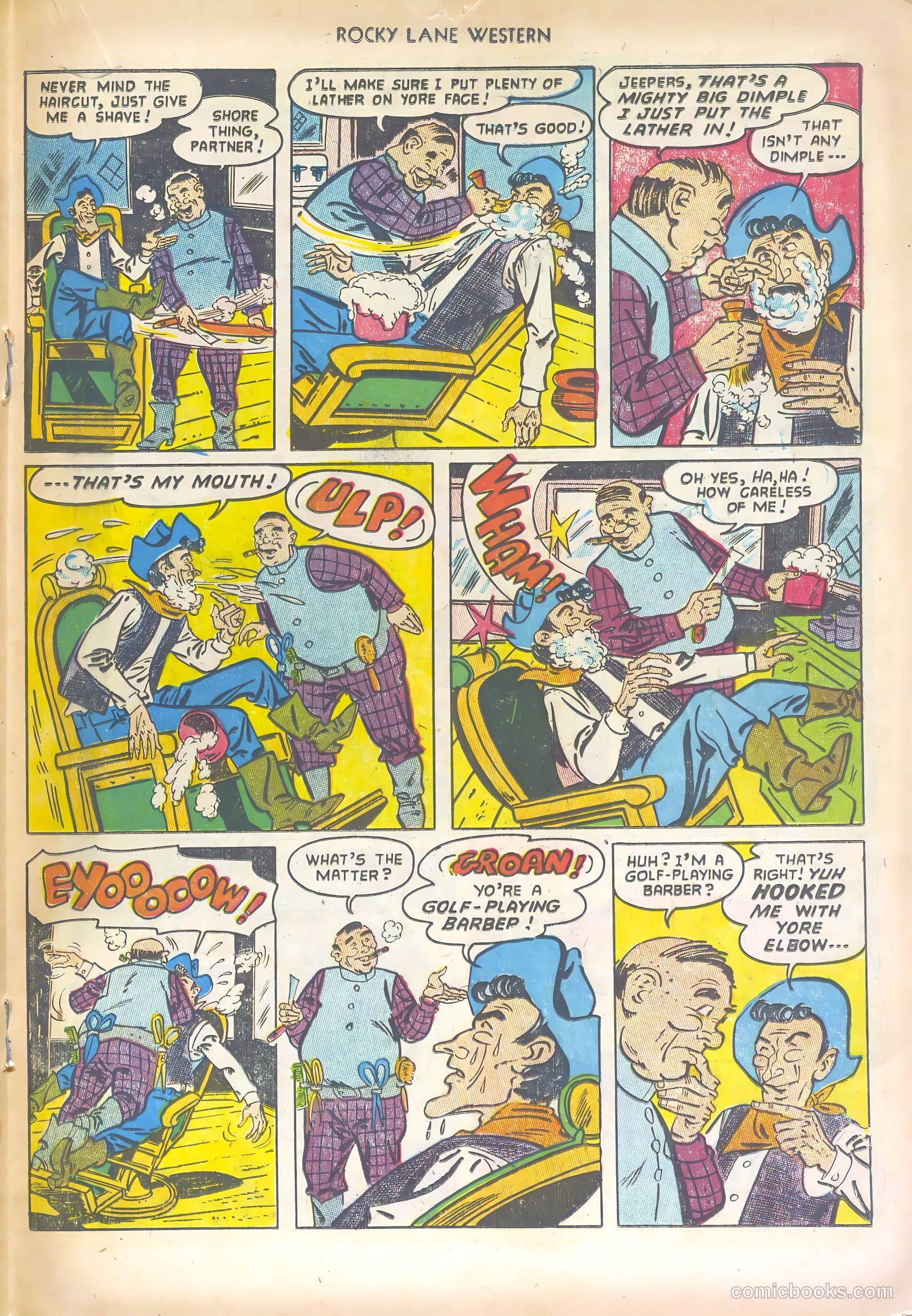 Rocky Lane Western #47 — page 19 of 36