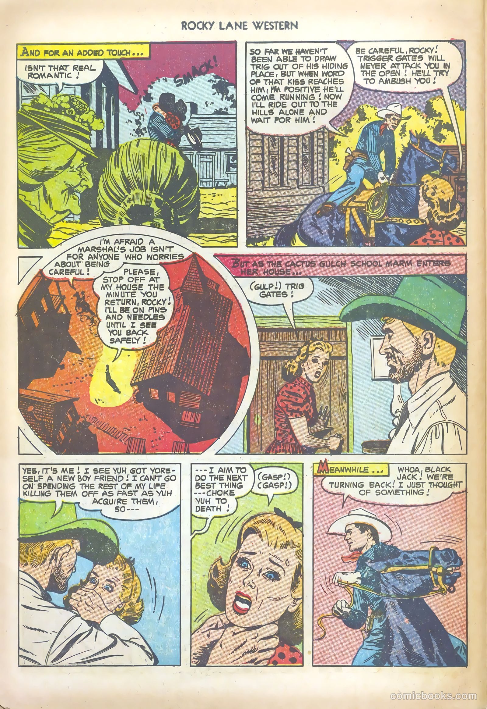 Rocky Lane Western #47 — page 26 of 36