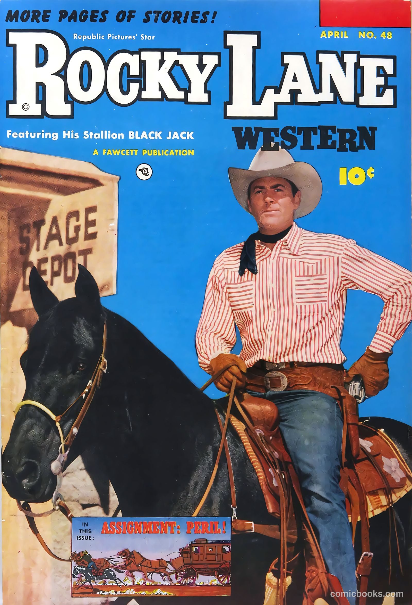 Rocky Lane Western #48 — page 1 of 37