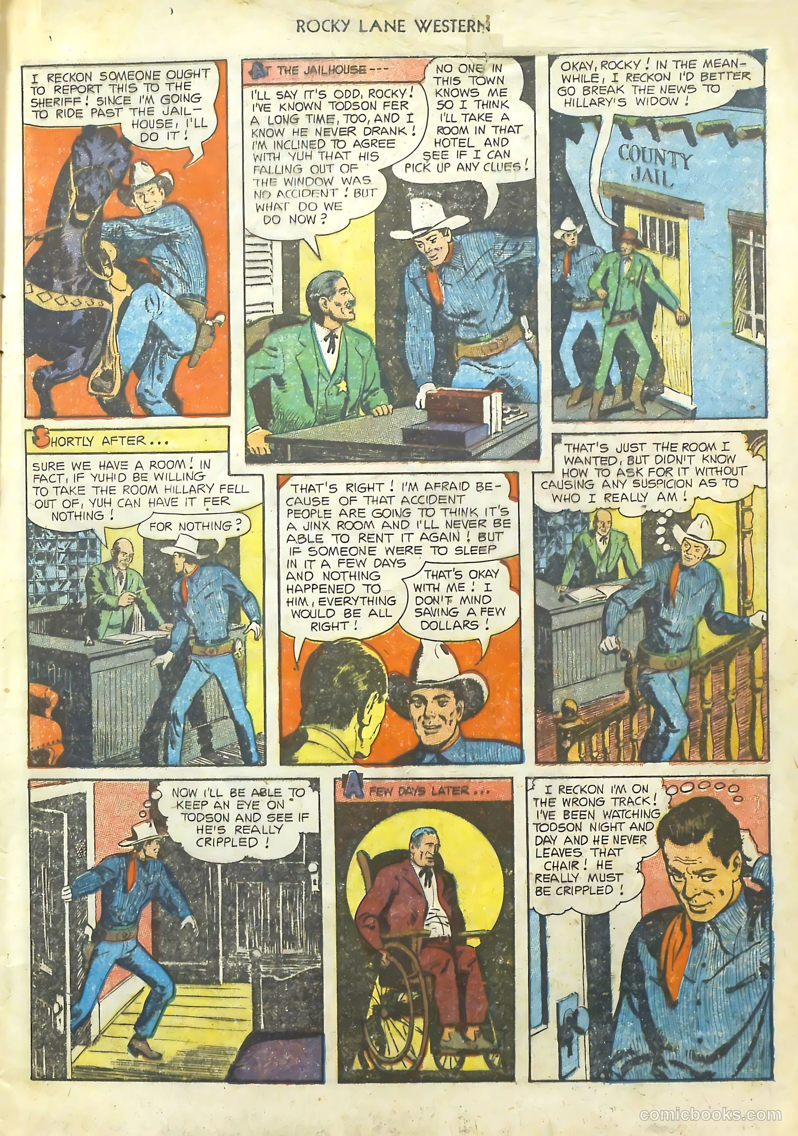Rocky Lane Western #48 — page 6 of 37