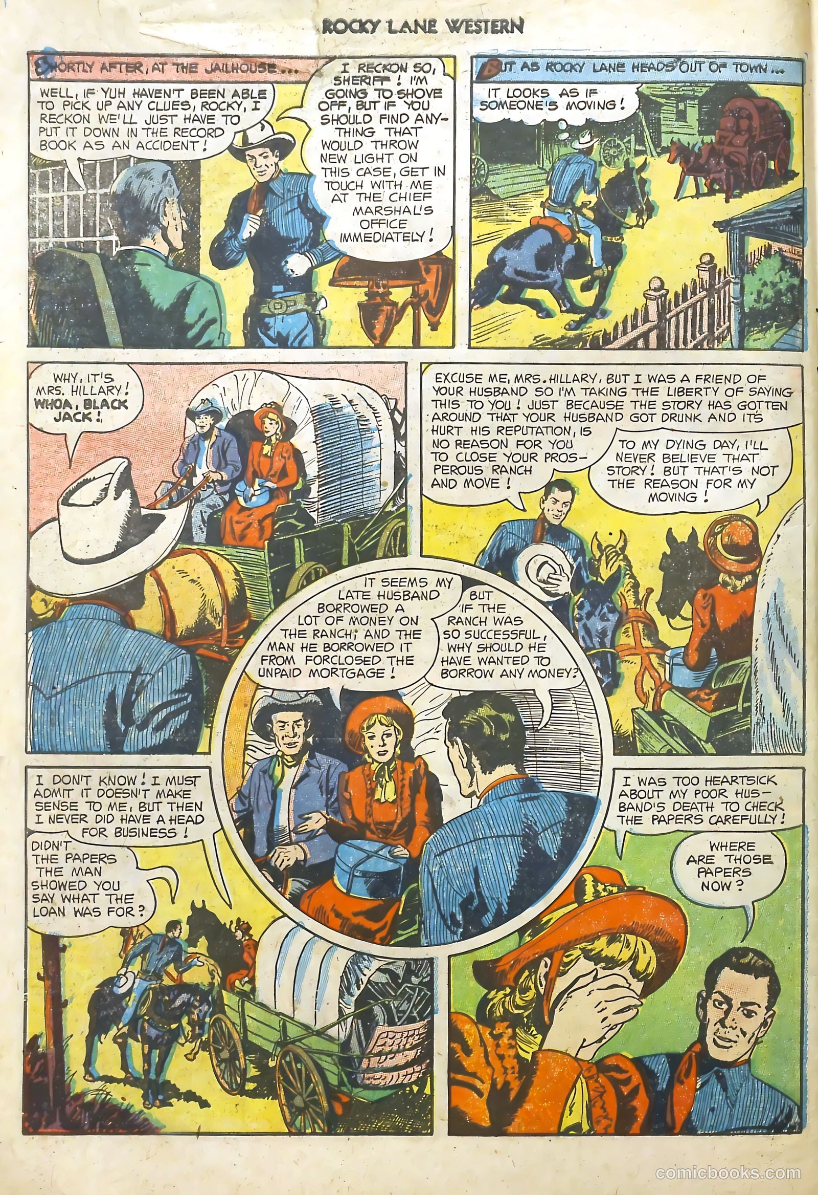 Rocky Lane Western #48 — page 7 of 37