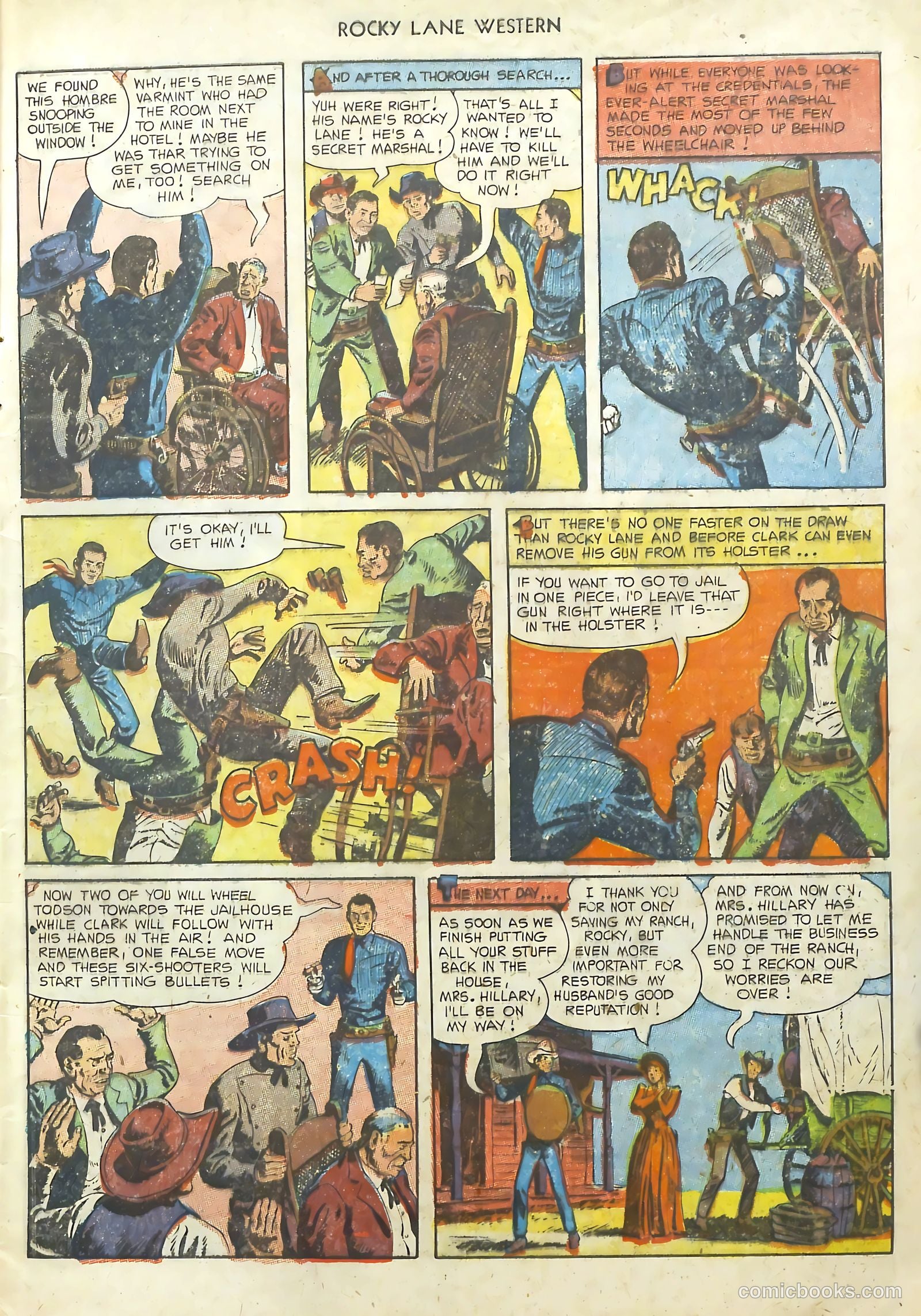 Rocky Lane Western #48 — page 10 of 37