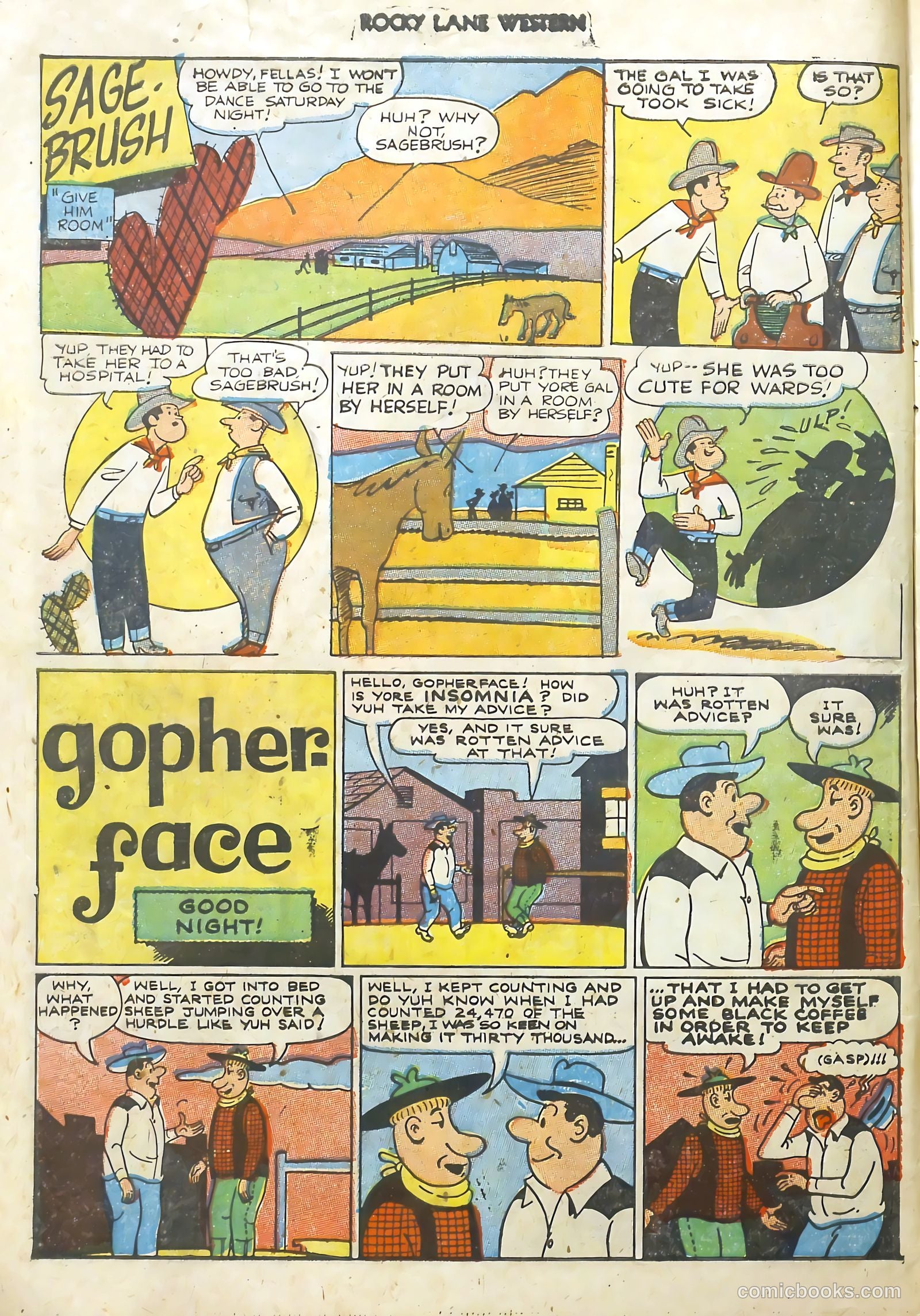 Rocky Lane Western #48 — page 11 of 37
