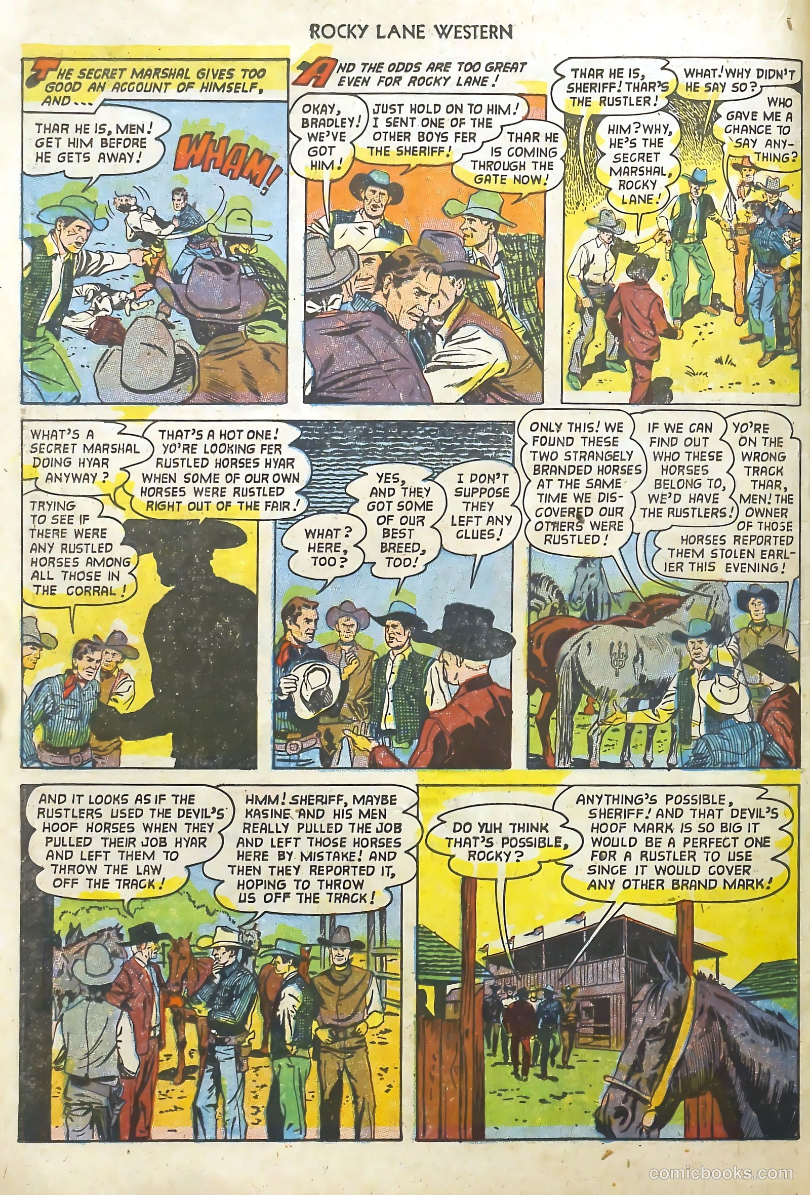 Rocky Lane Western #48 — page 15 of 37