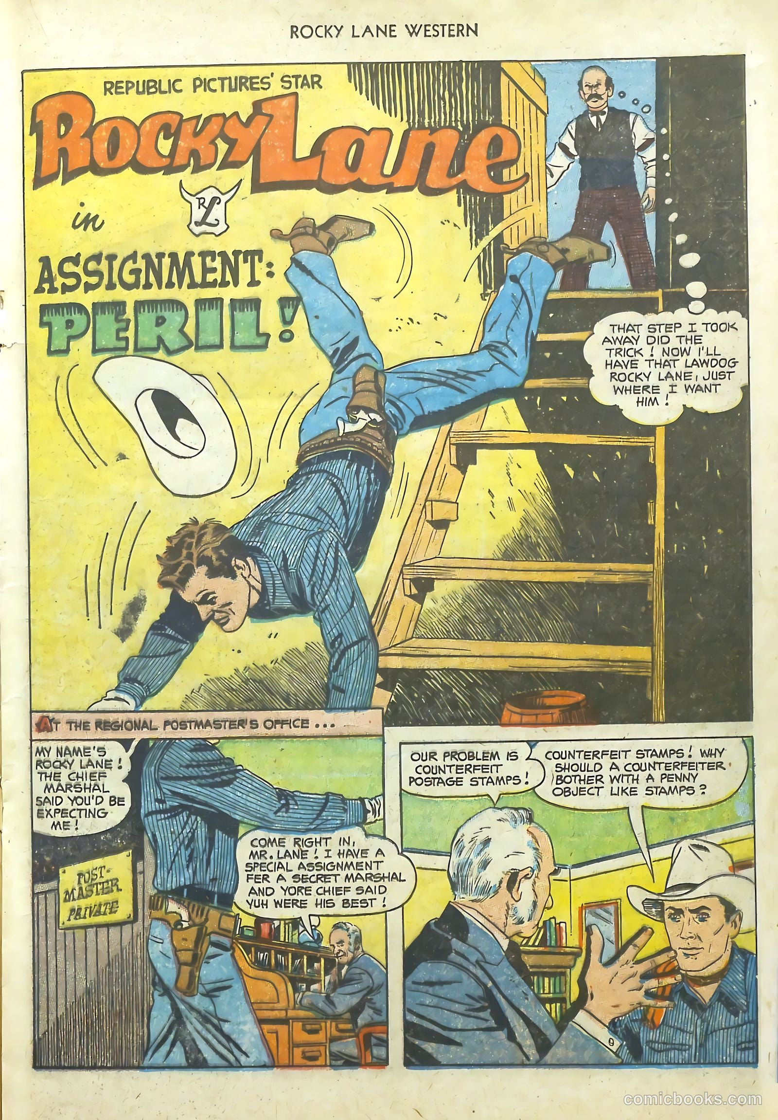 Rocky Lane Western #48 — page 18 of 37