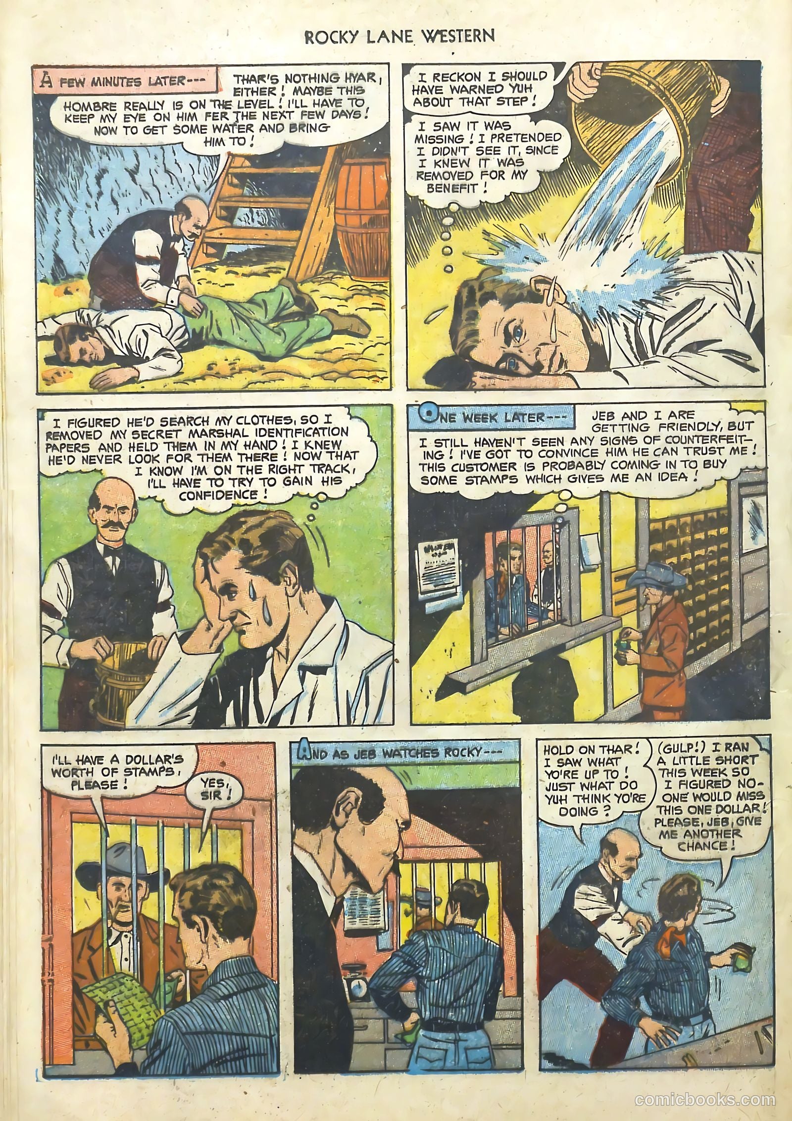 Rocky Lane Western #48 — page 21 of 37