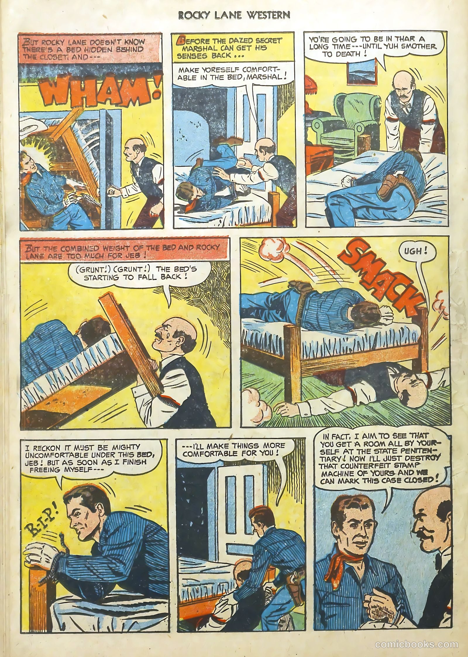 Rocky Lane Western #48 — page 23 of 37