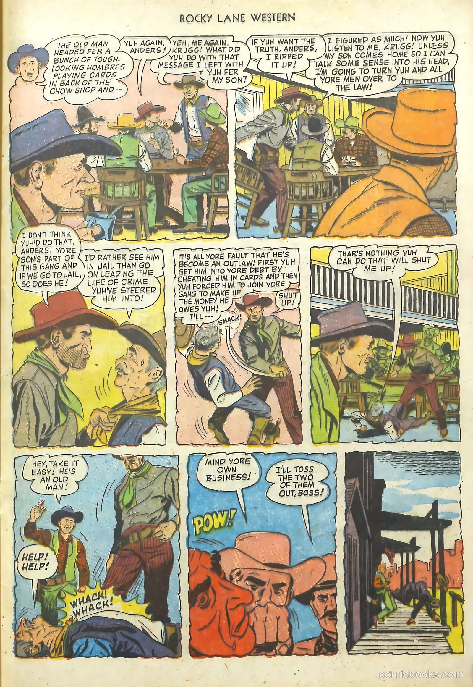 Rocky Lane Western #48 — page 30 of 37