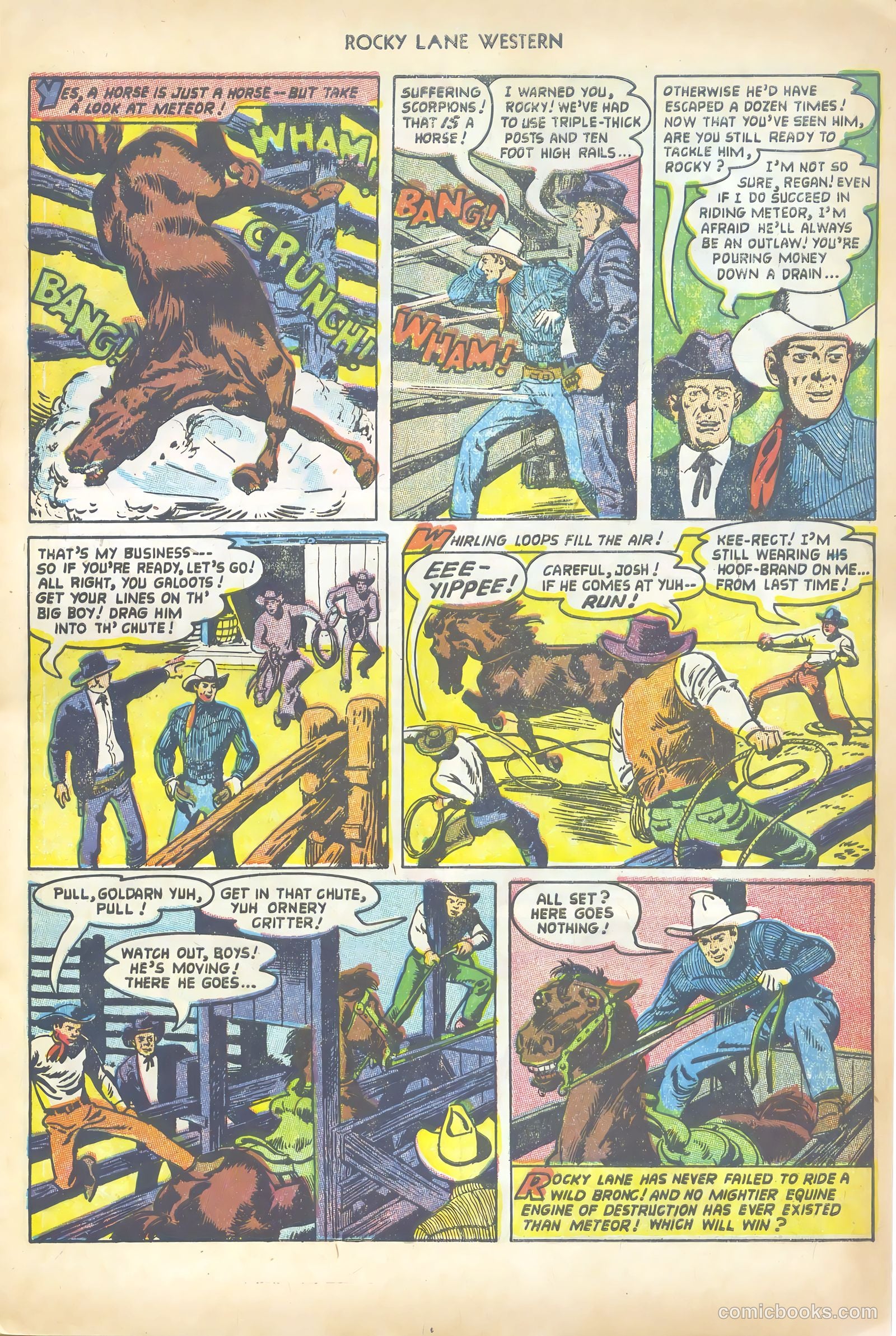 Rocky Lane Western #50 — page 5 of 36