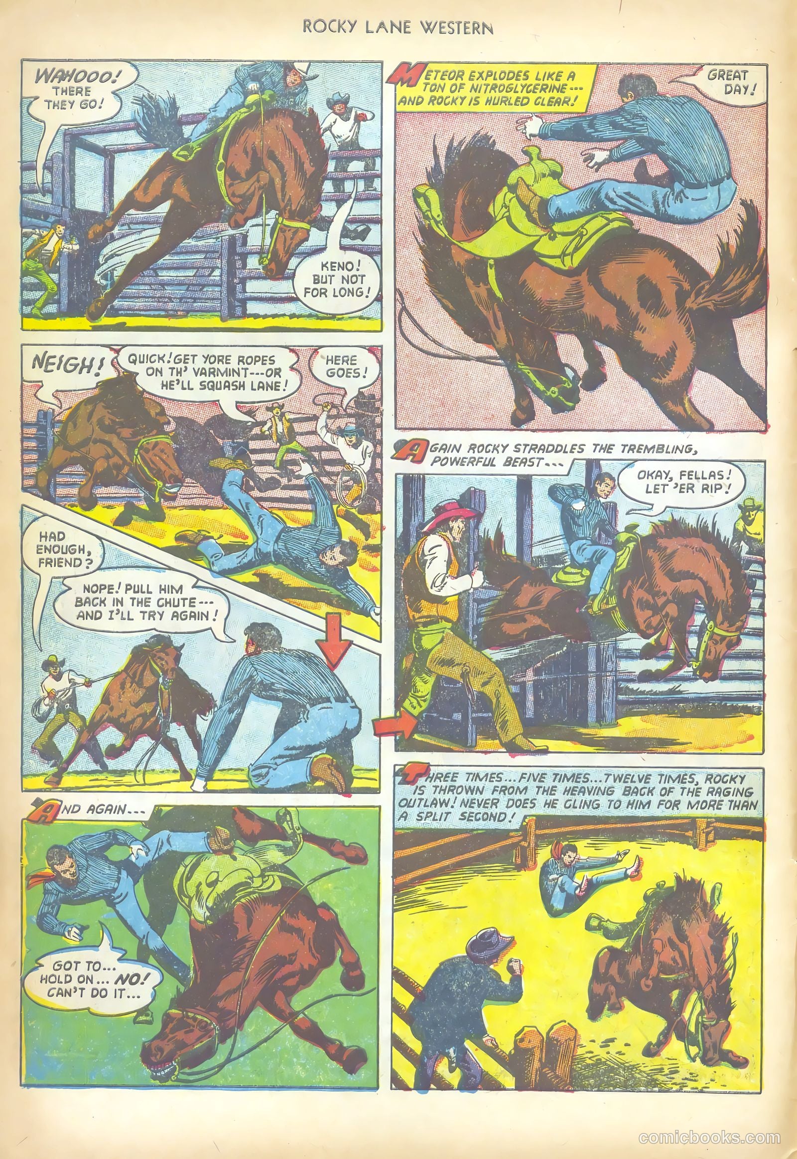 Rocky Lane Western #50 — page 6 of 36