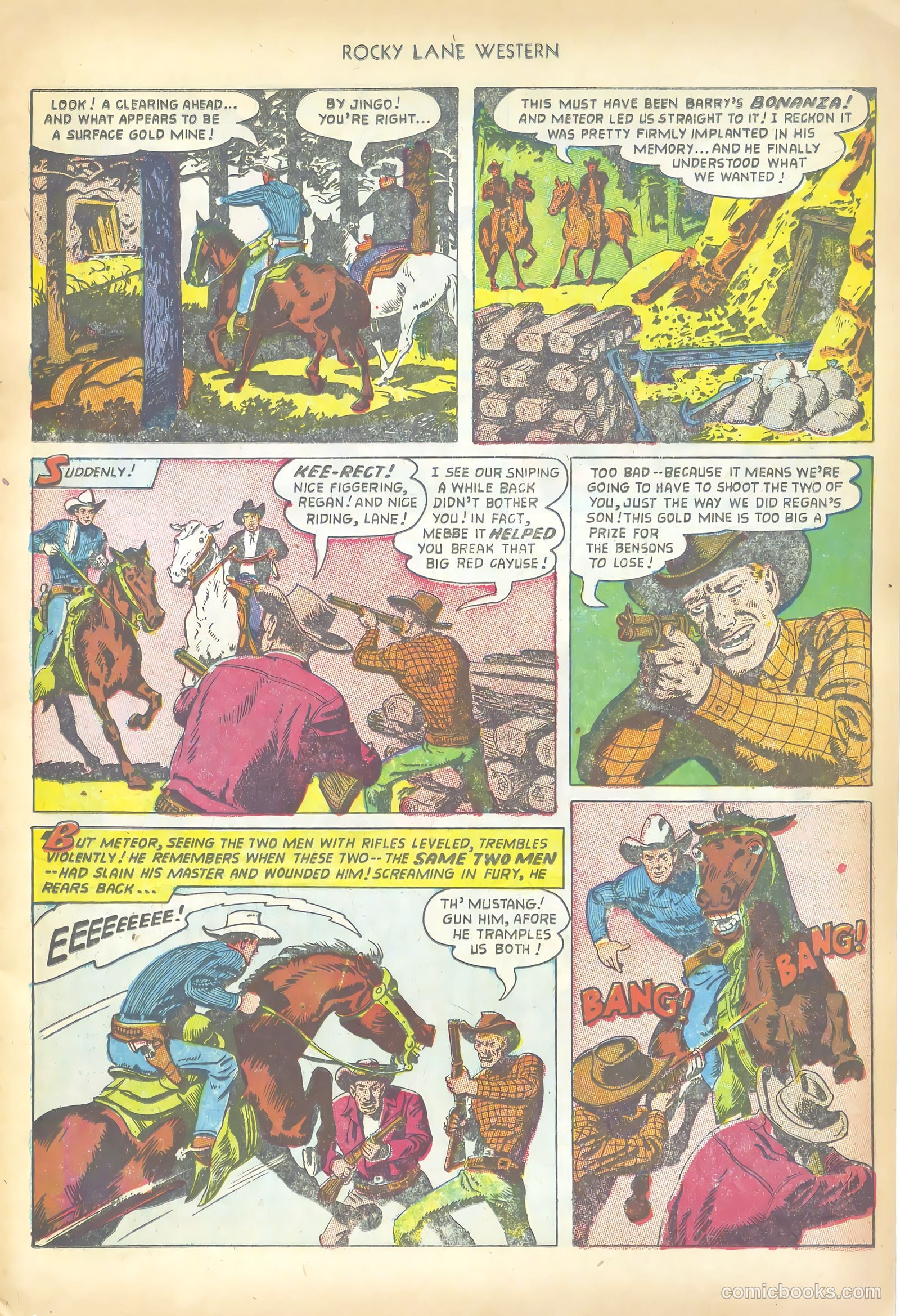 Rocky Lane Western #50 — page 11 of 36