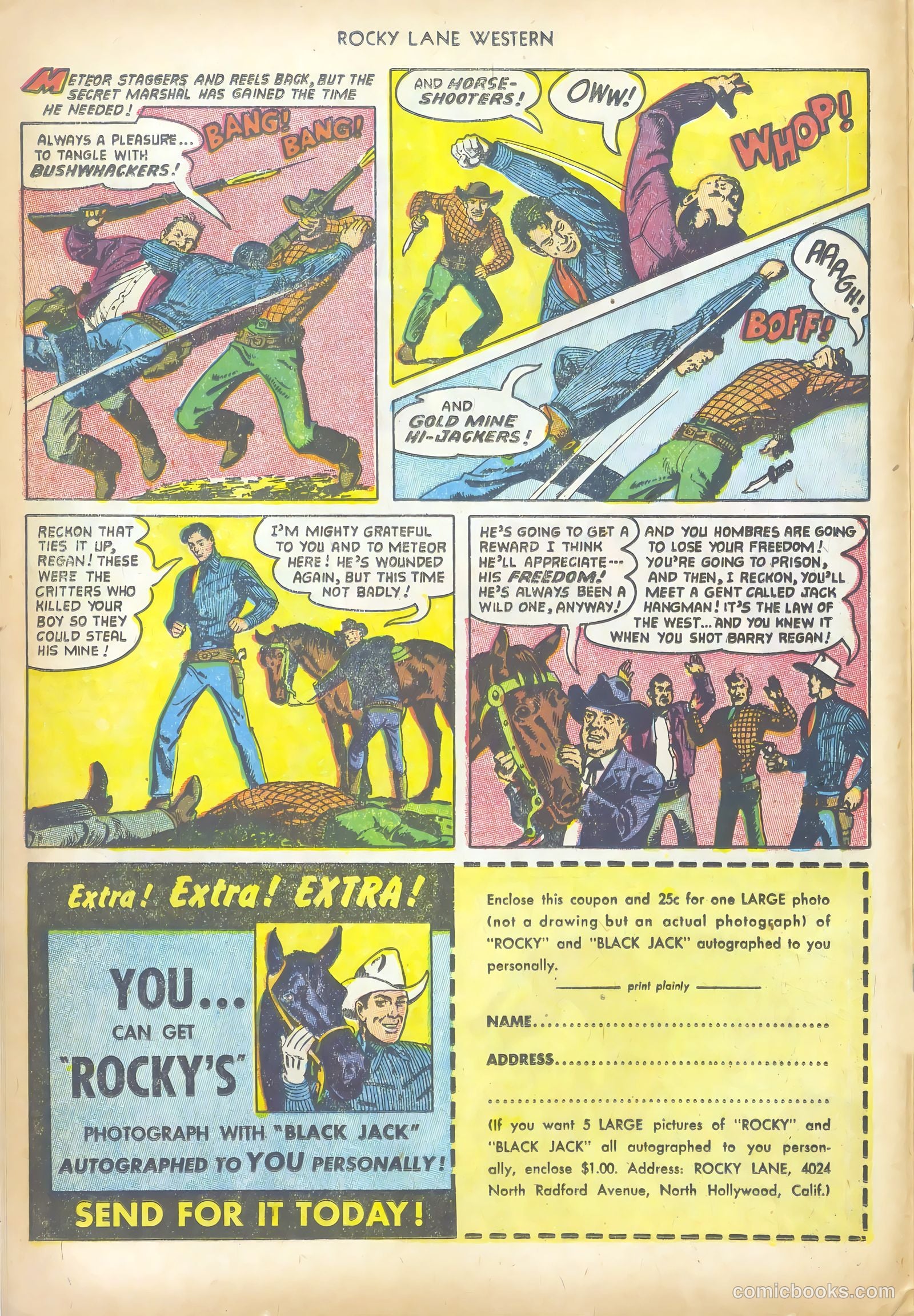Rocky Lane Western #50 — page 12 of 36