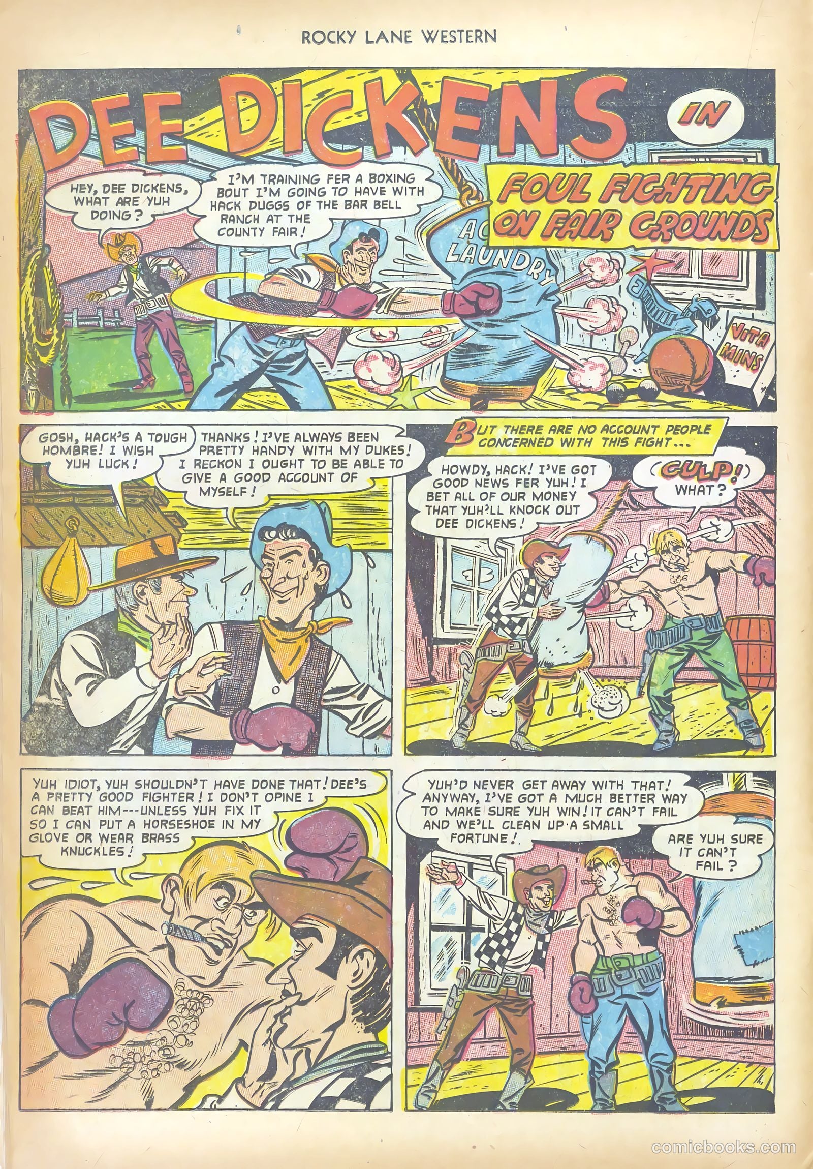 Rocky Lane Western #50 — page 14 of 36