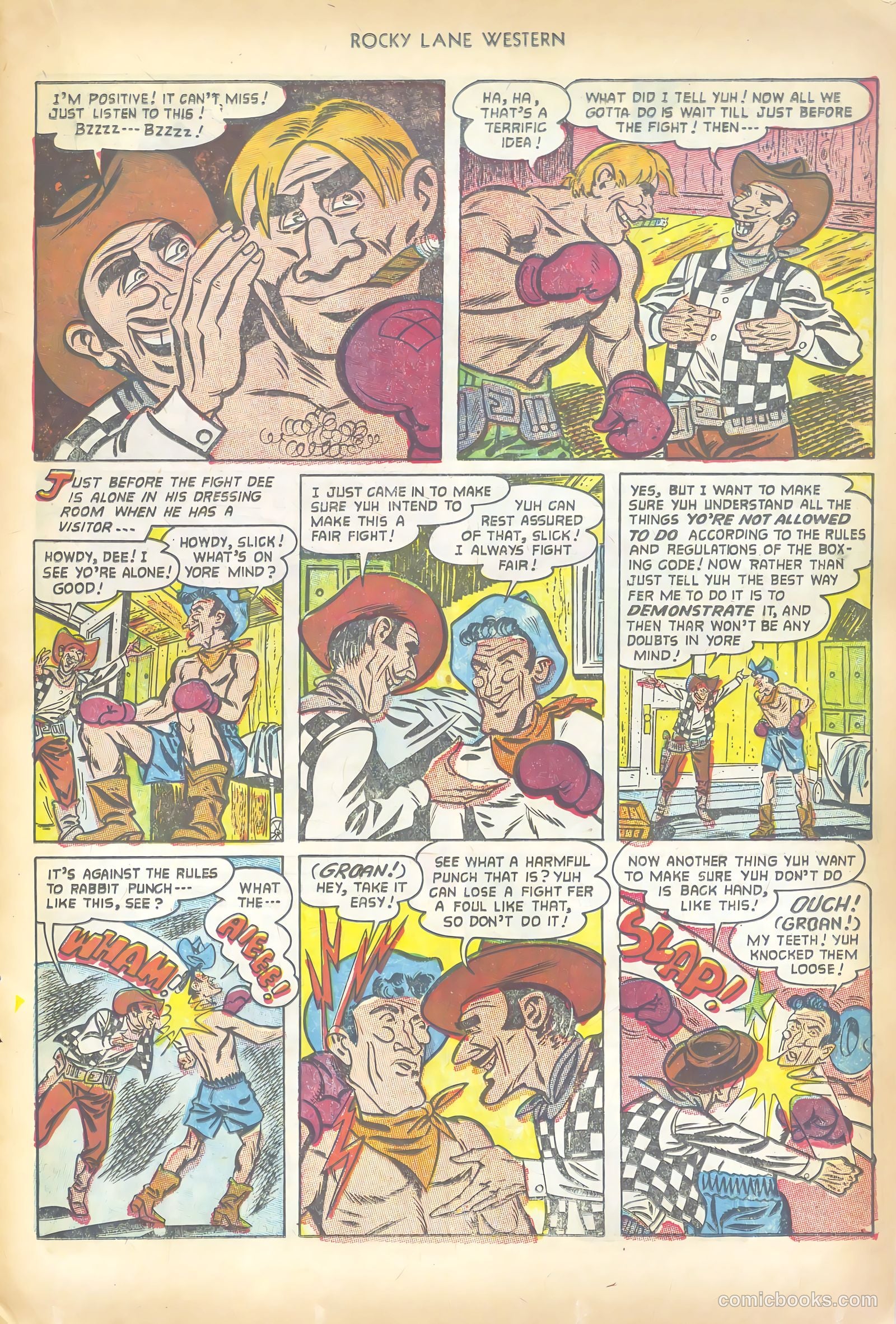 Rocky Lane Western #50 — page 15 of 36