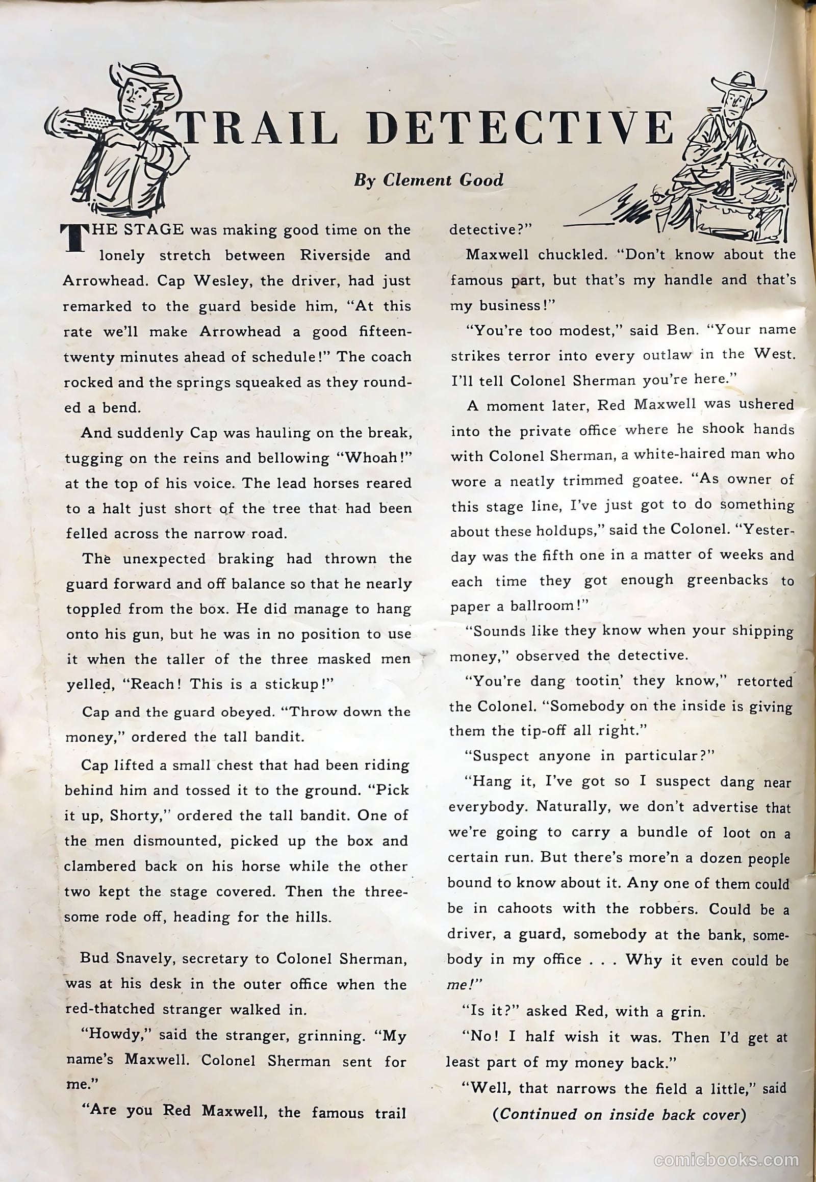 Rocky Lane Western #51 — page 2 of 36