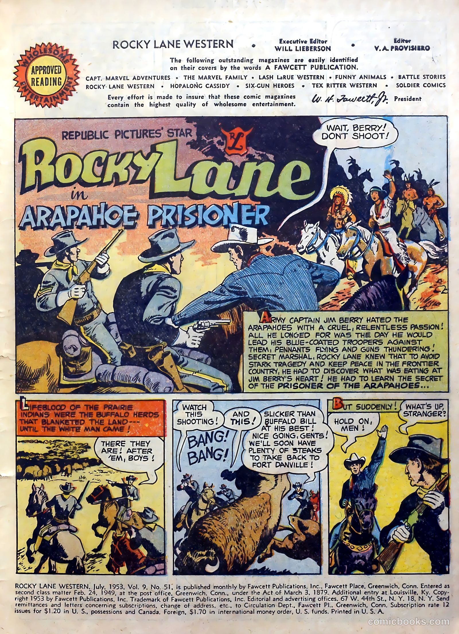 Rocky Lane Western #51 — page 3 of 36