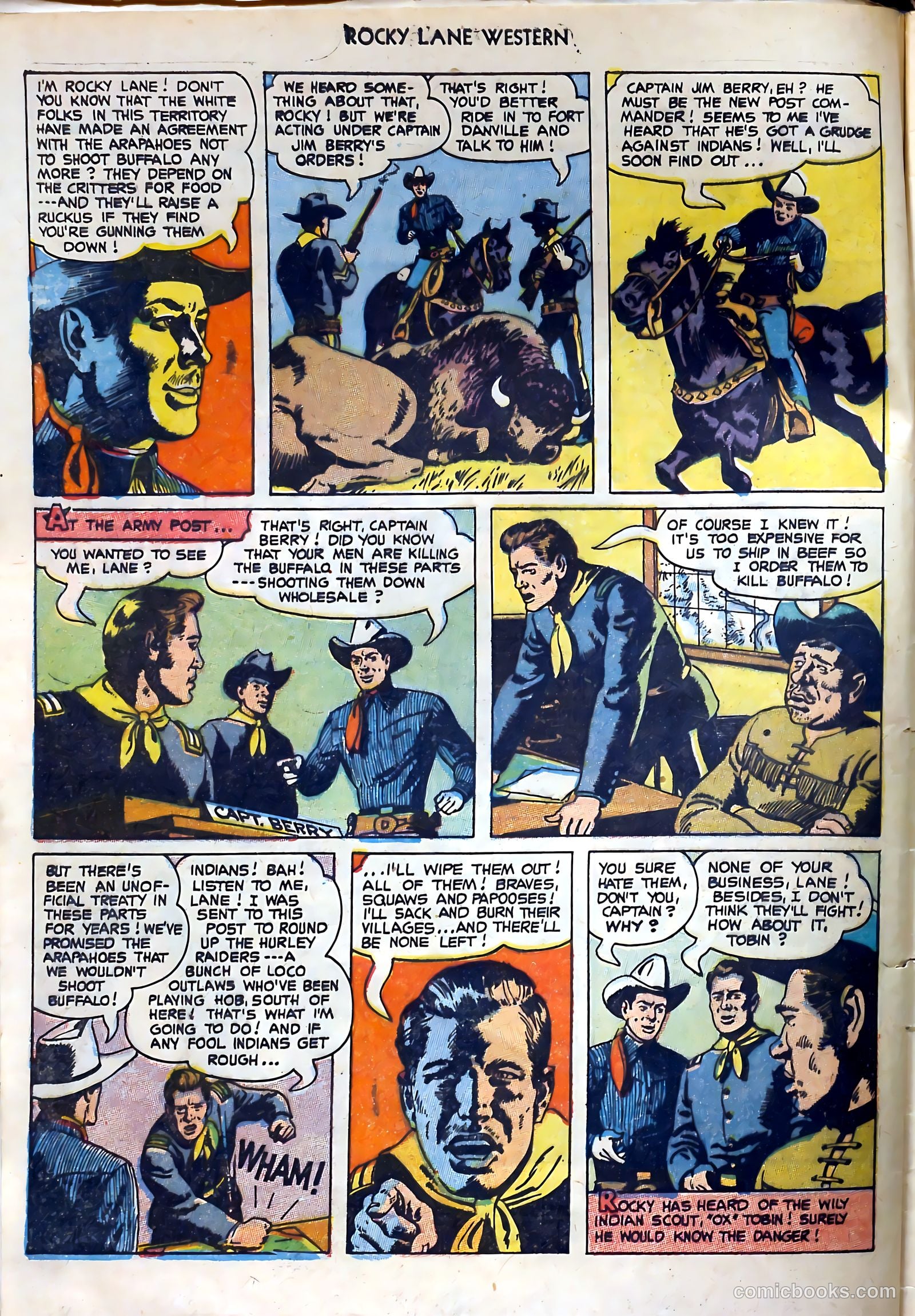 Rocky Lane Western #51 — page 4 of 36
