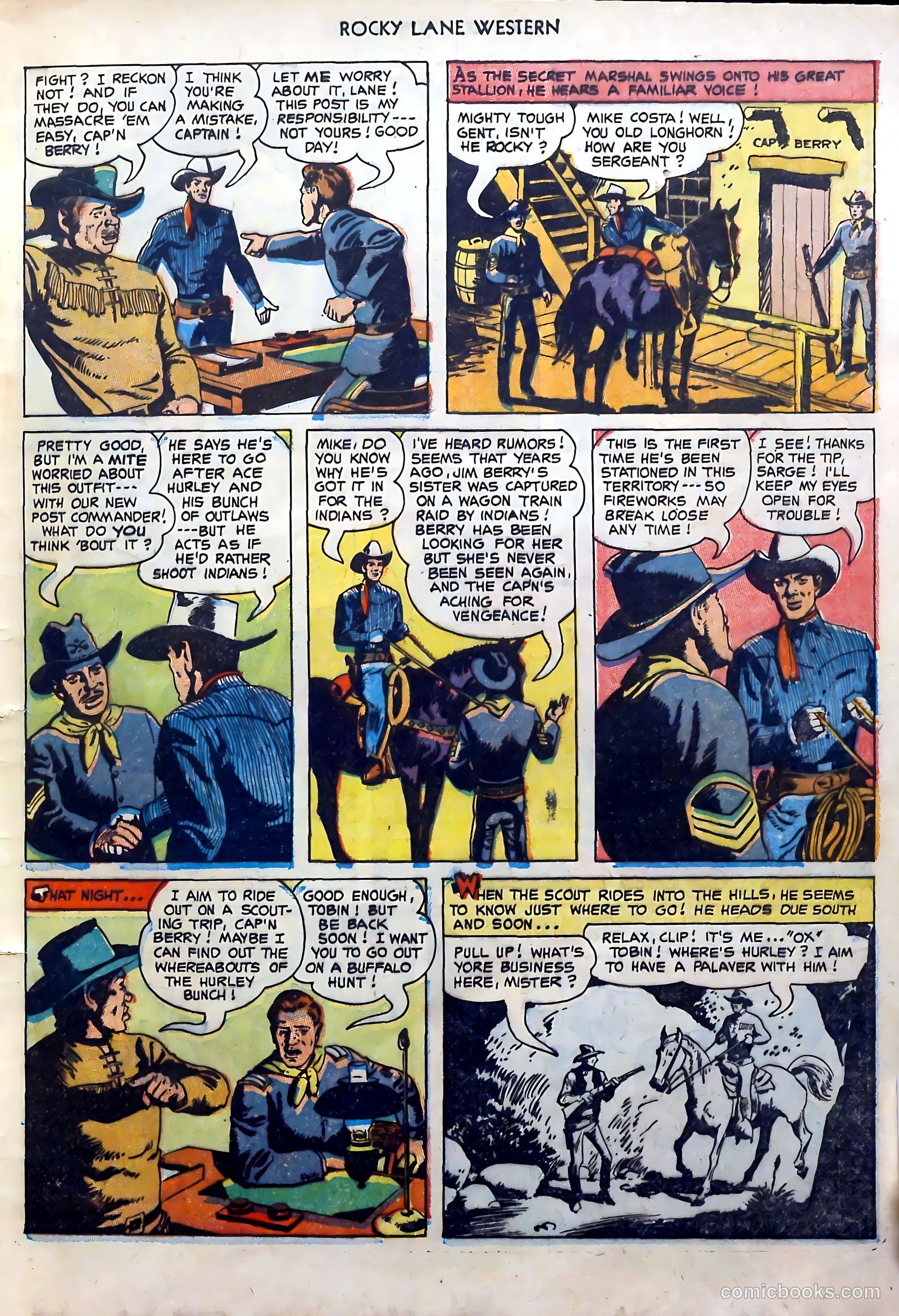 Rocky Lane Western #51 — page 5 of 36