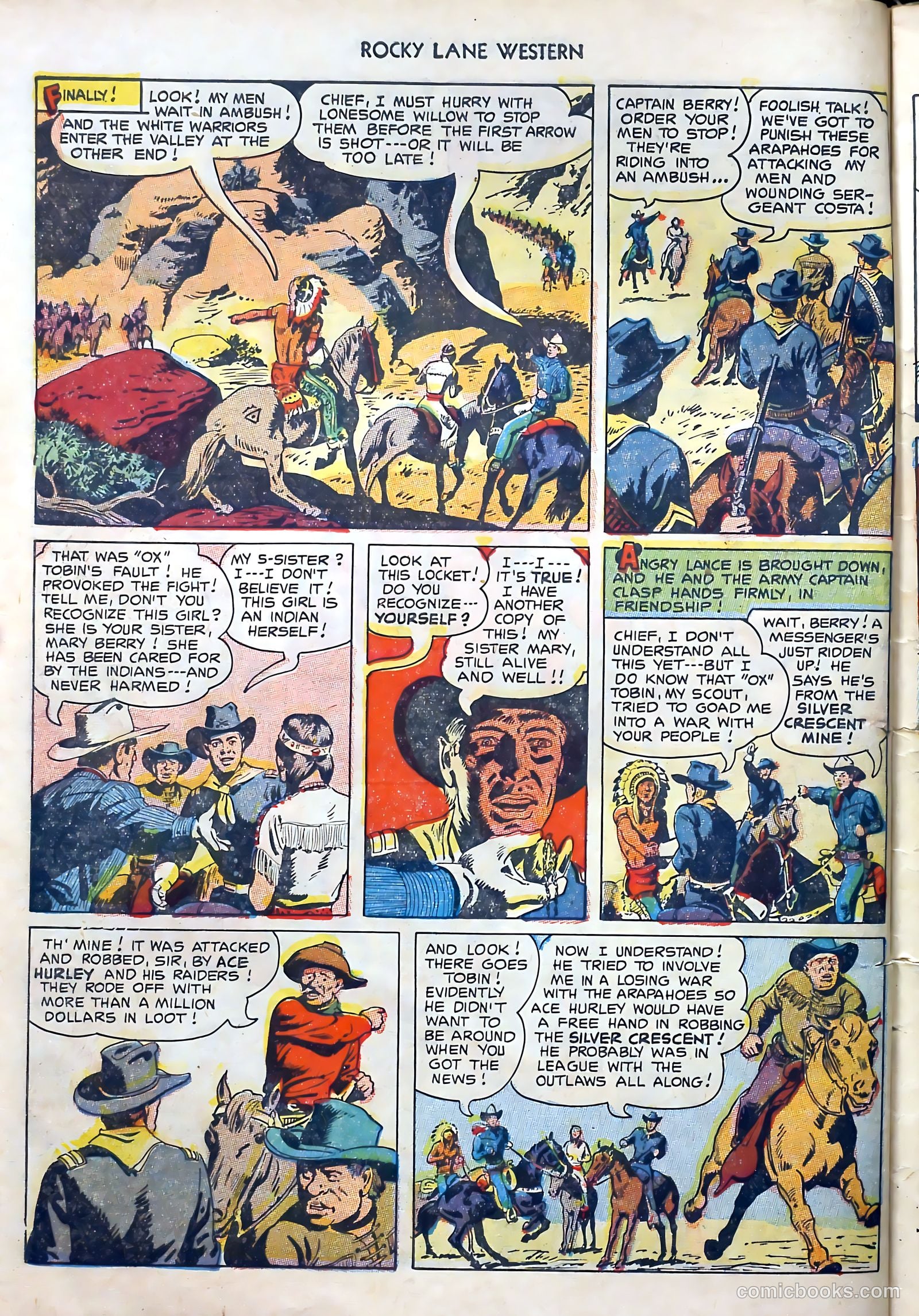 Rocky Lane Western #51 — page 10 of 36