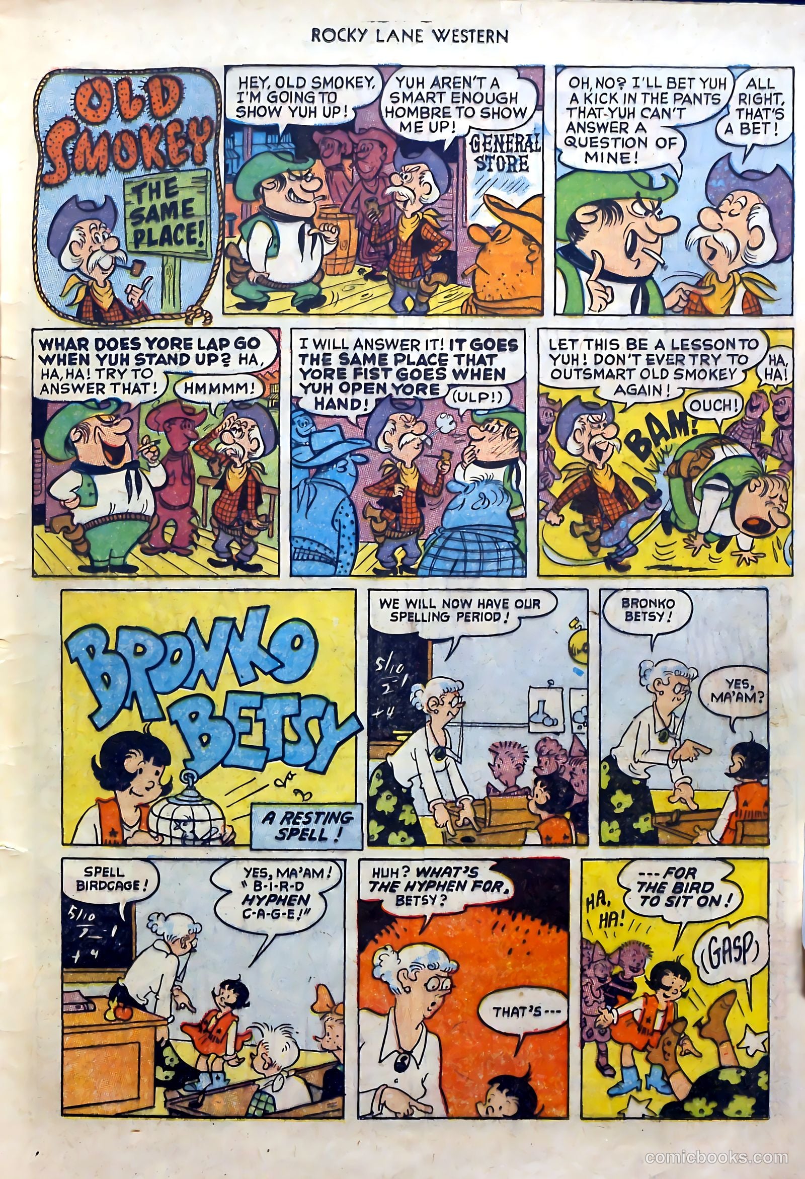Rocky Lane Western #51 — page 13 of 36
