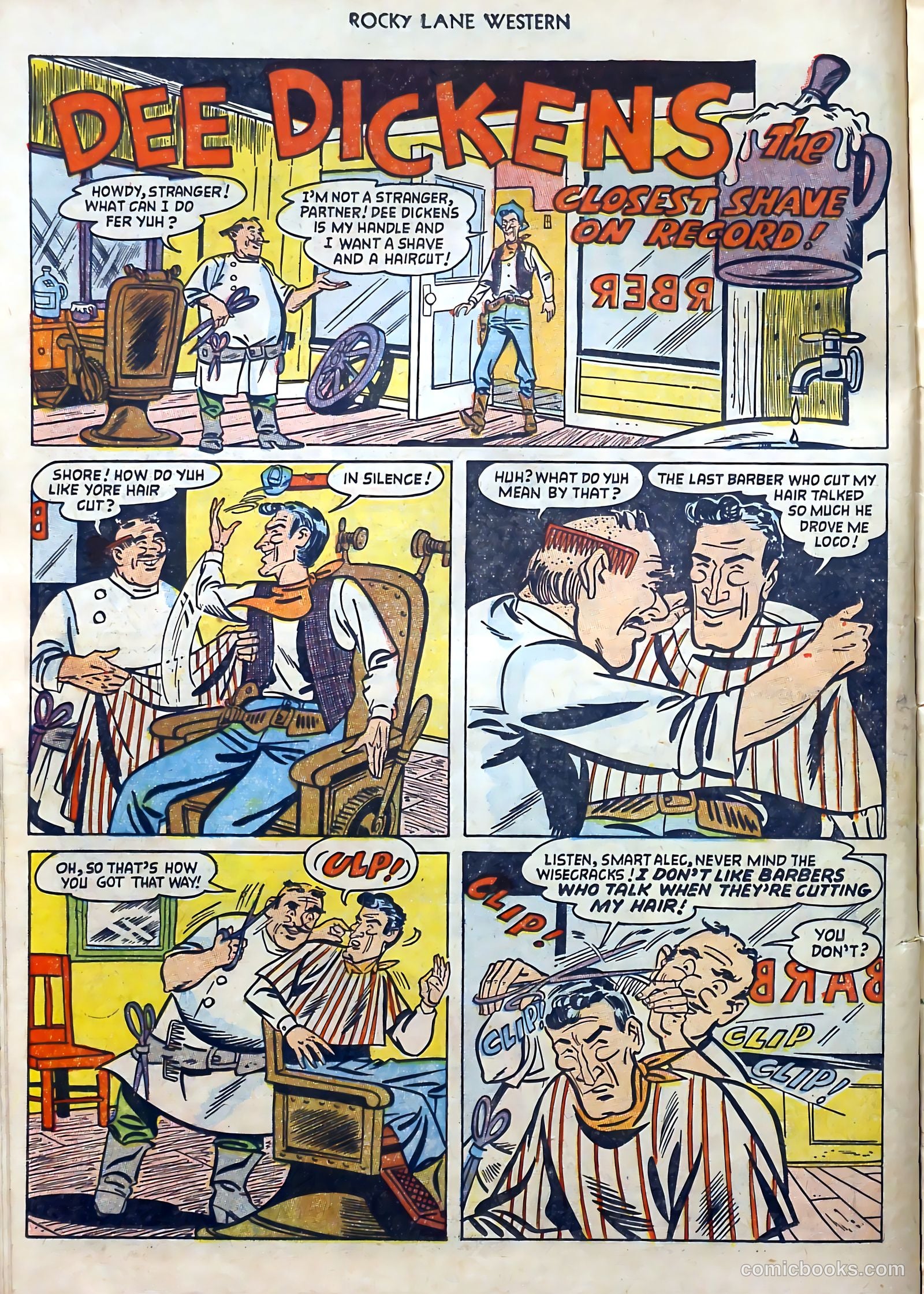 Rocky Lane Western #51 — page 14 of 36