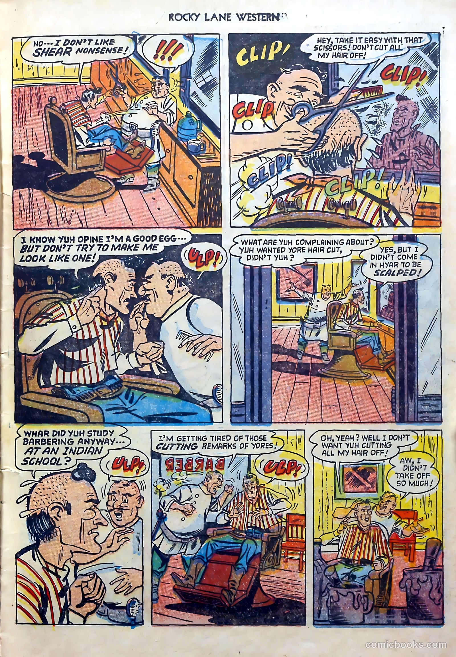 Rocky Lane Western #51 — page 15 of 36