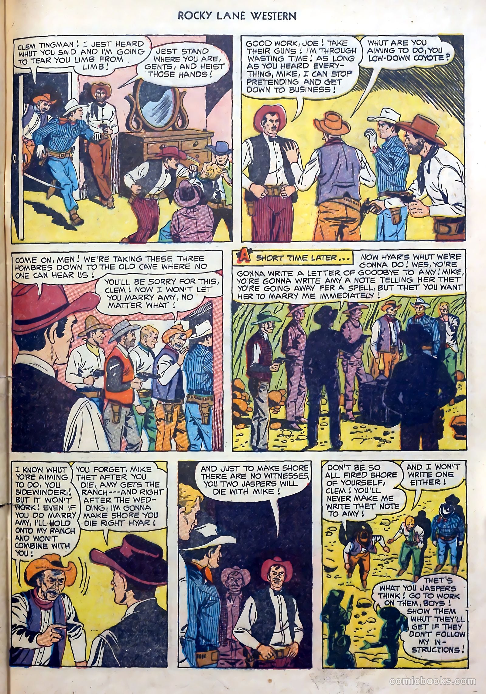 Rocky Lane Western #51 — page 29 of 36
