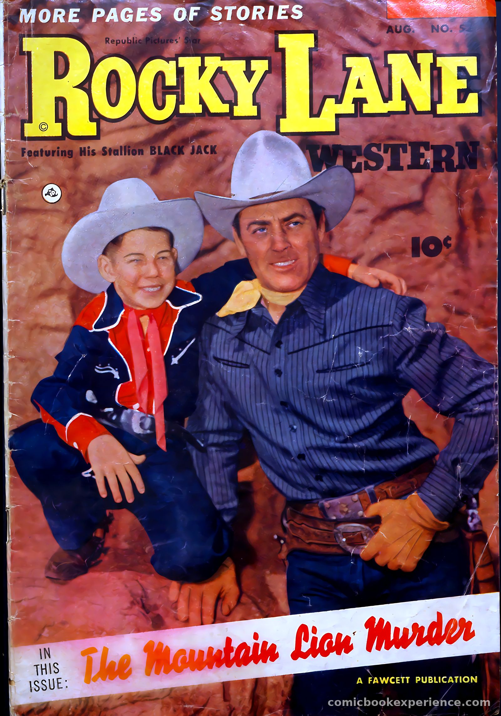 Rocky Lane Western #52 — page 1 of 36