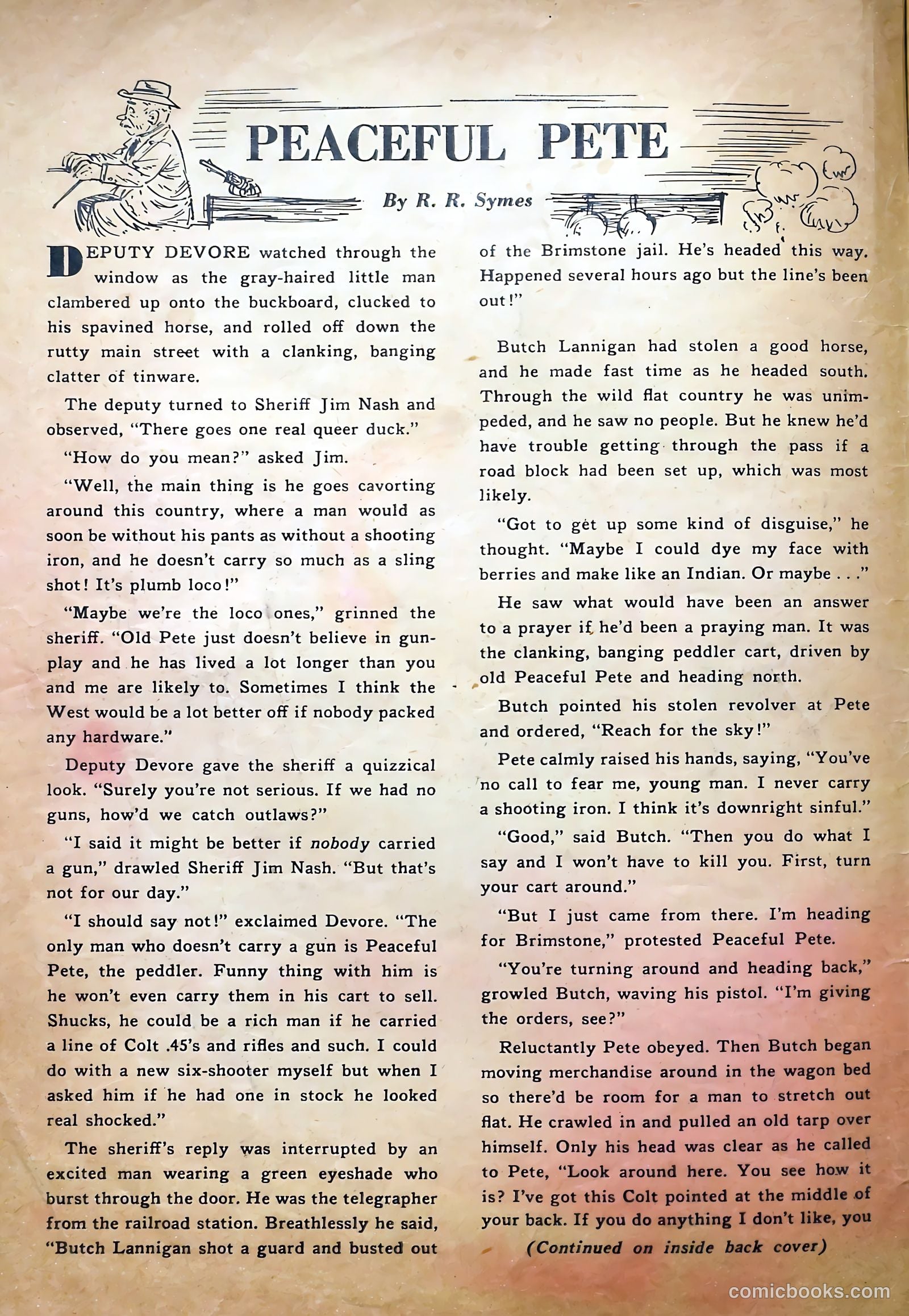Rocky Lane Western #52 — page 2 of 36