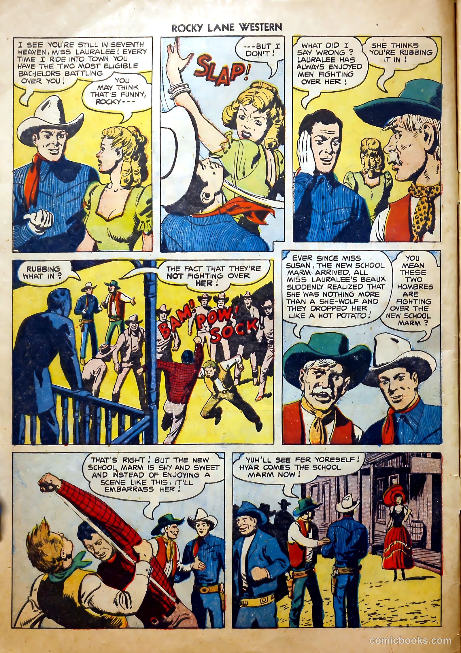 Rocky Lane Western #52 — page 4 of 36
