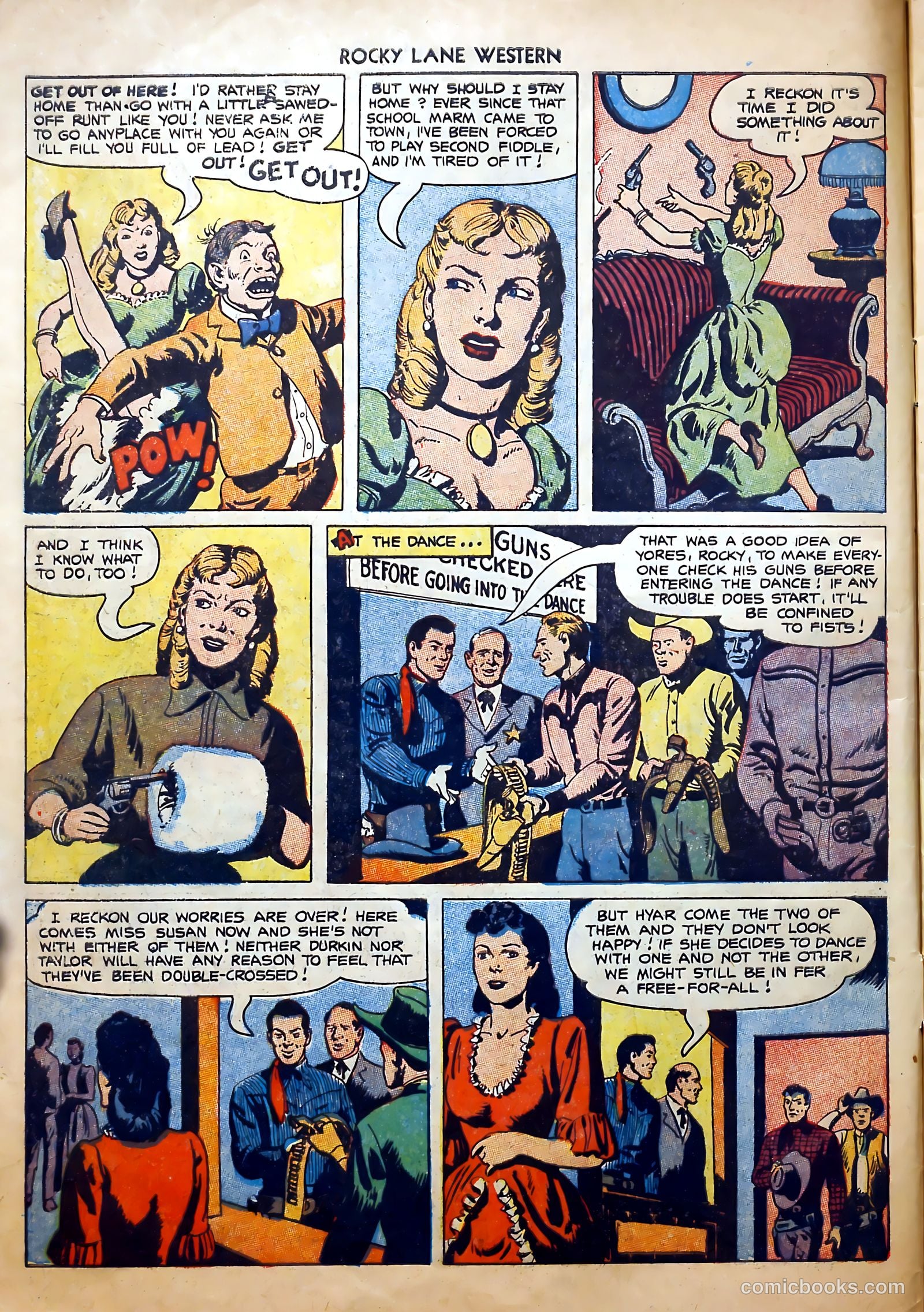 Rocky Lane Western #52 — page 6 of 36