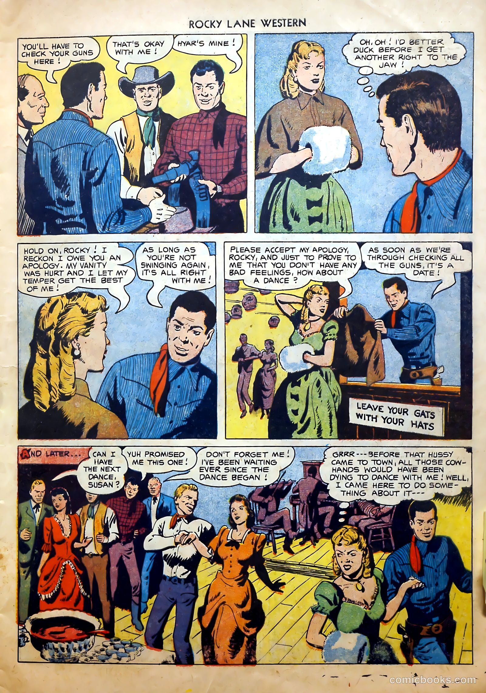 Rocky Lane Western #52 — page 7 of 36