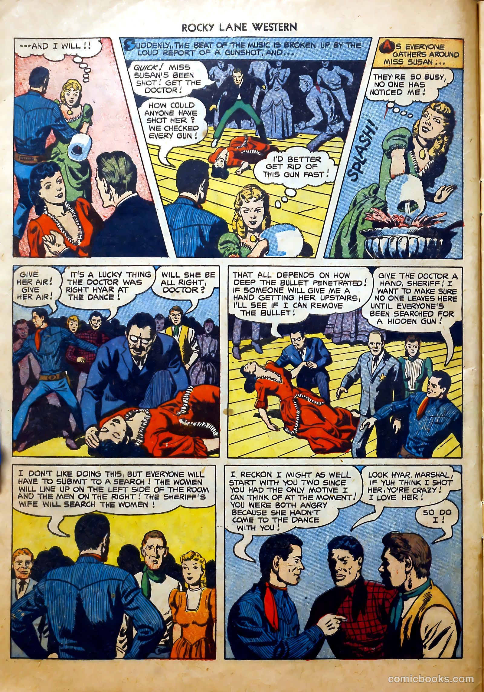 Rocky Lane Western #52 — page 8 of 36