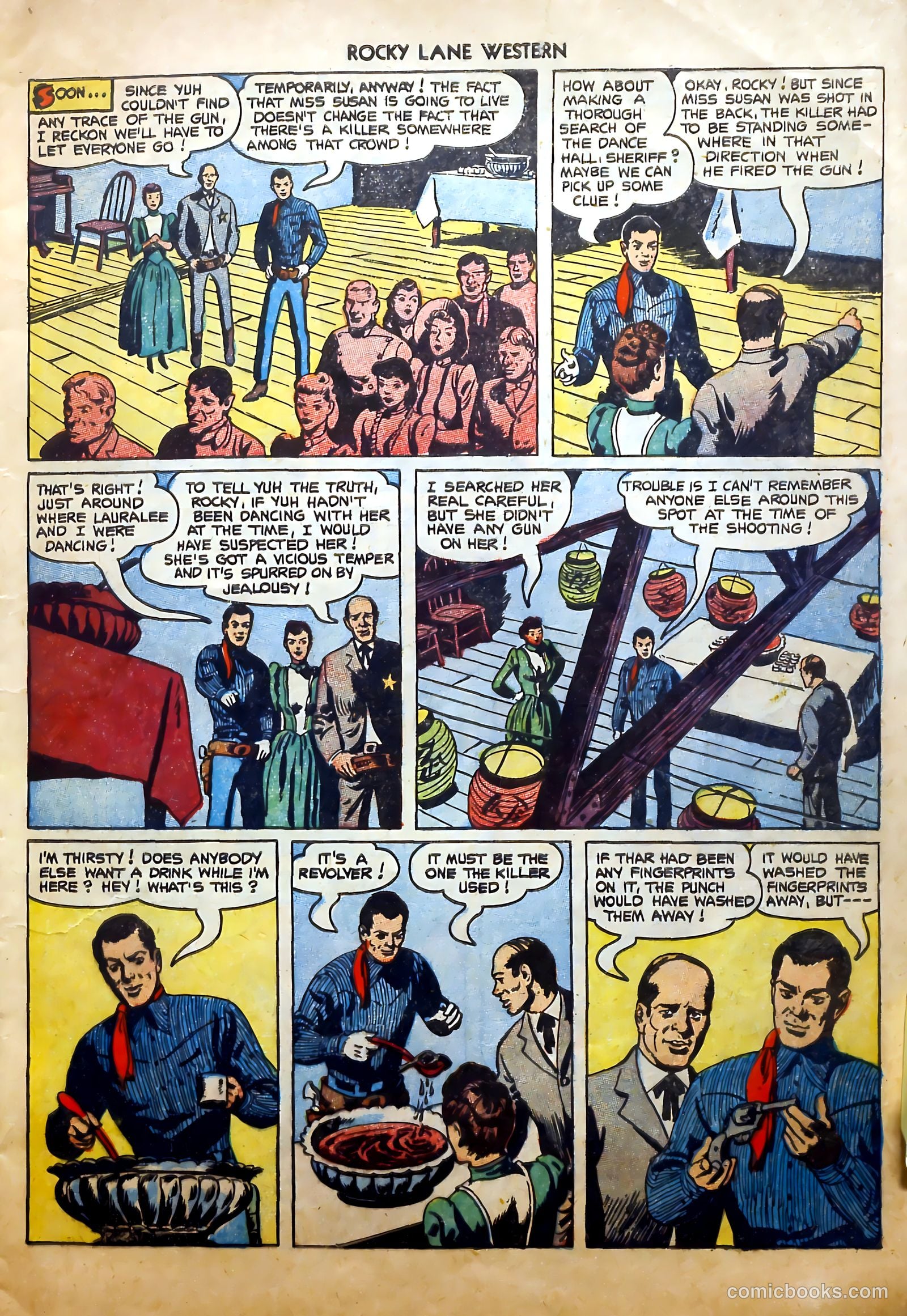 Rocky Lane Western #52 — page 9 of 36