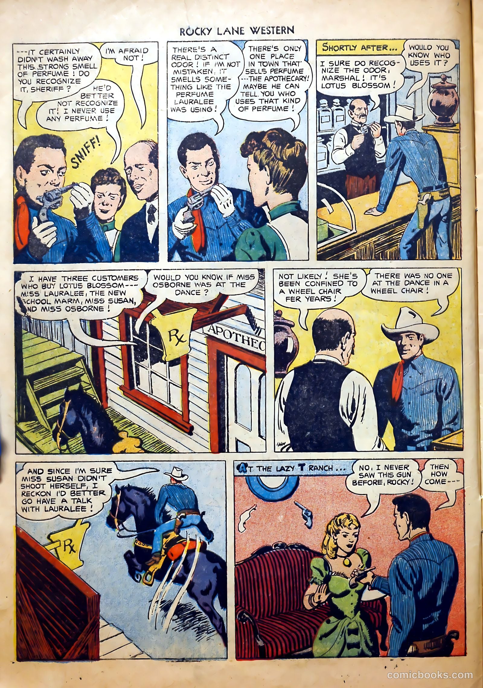Rocky Lane Western #52 — page 10 of 36