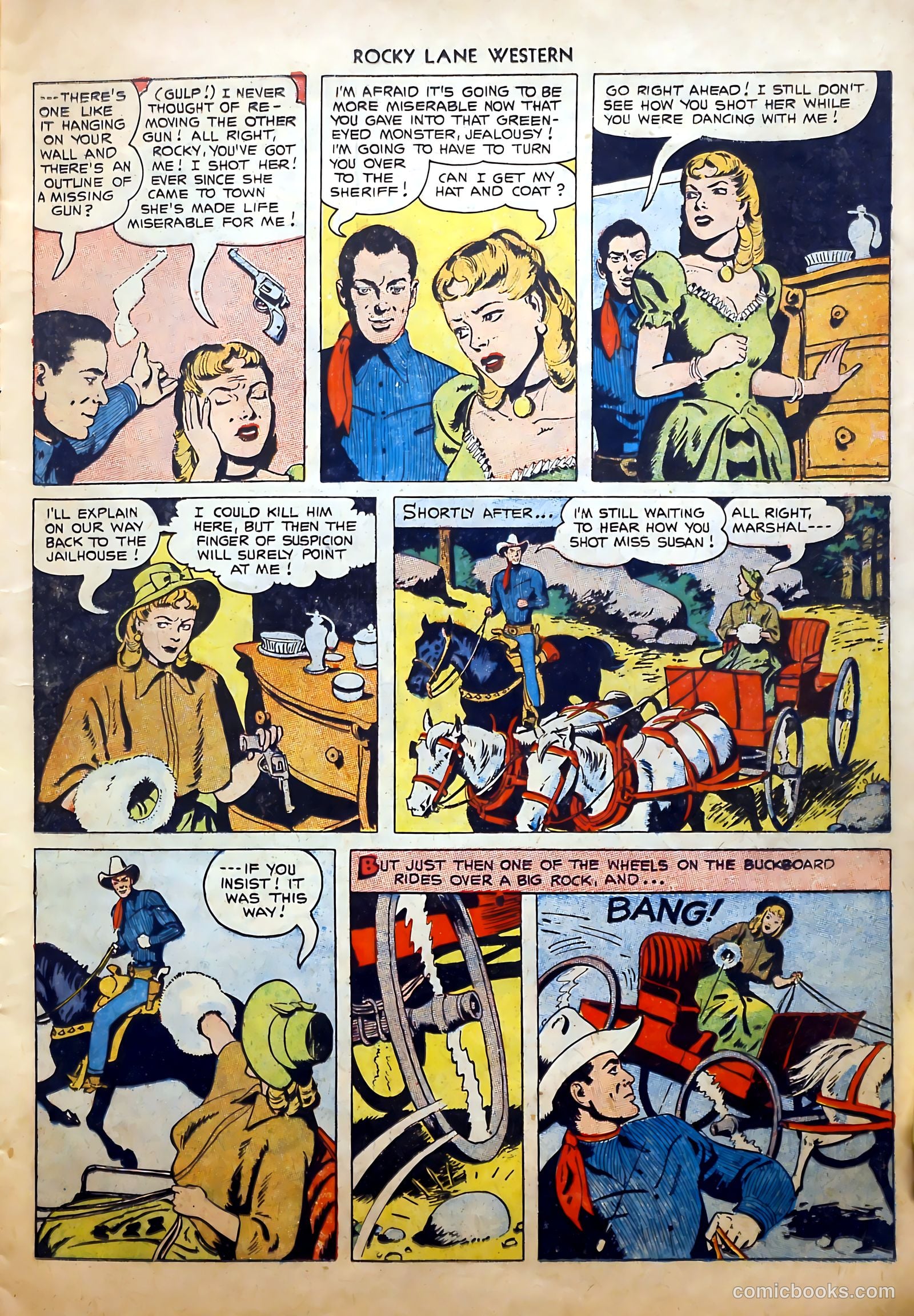Rocky Lane Western #52 — page 11 of 36
