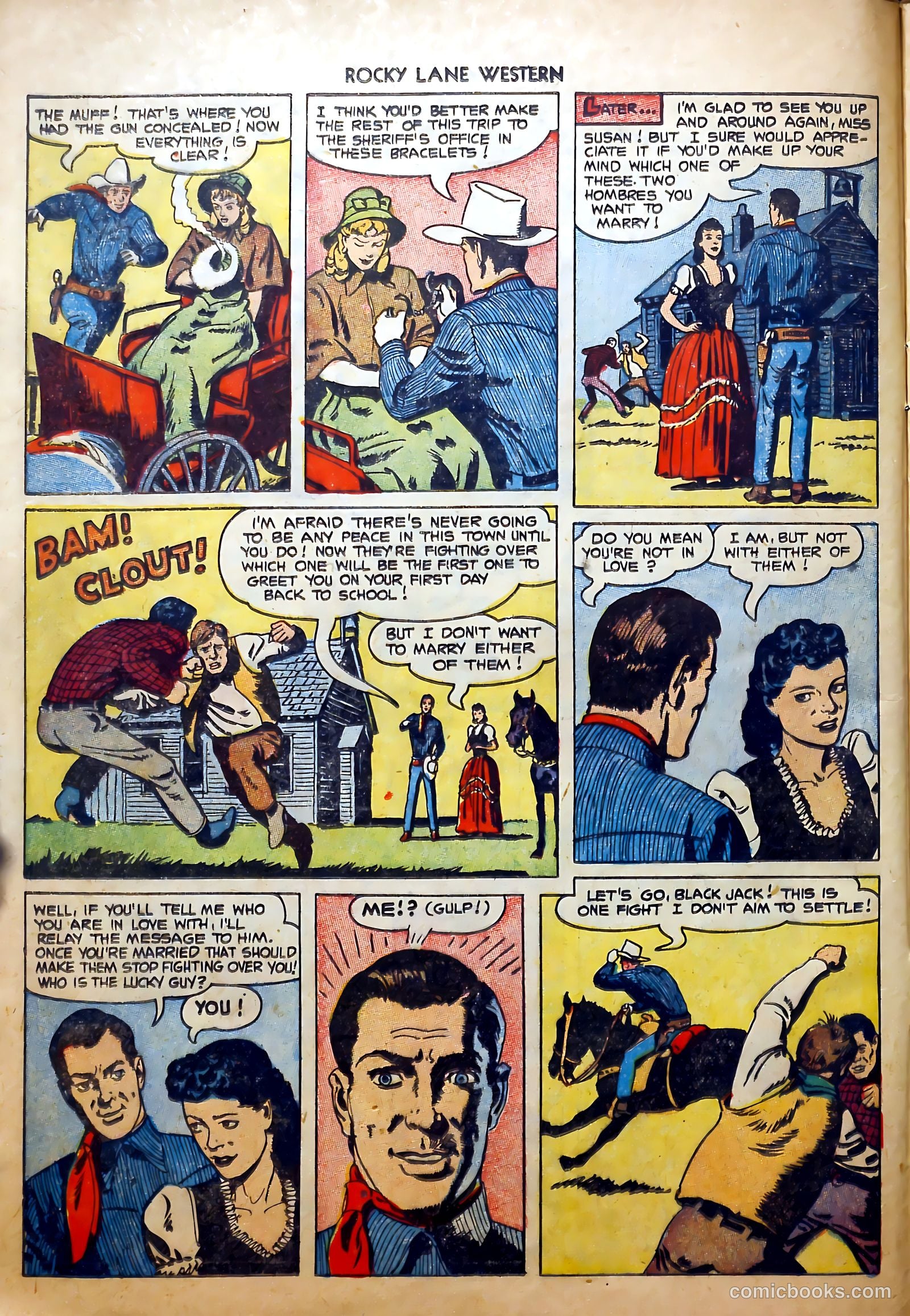 Rocky Lane Western #52 — page 12 of 36