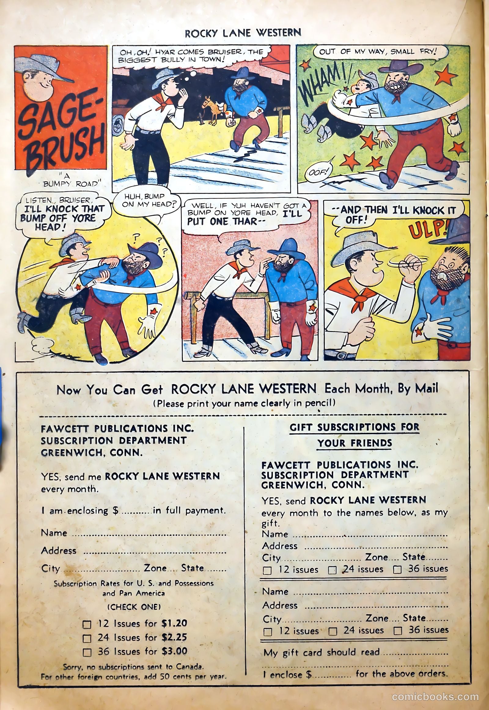 Rocky Lane Western #52 — page 14 of 36